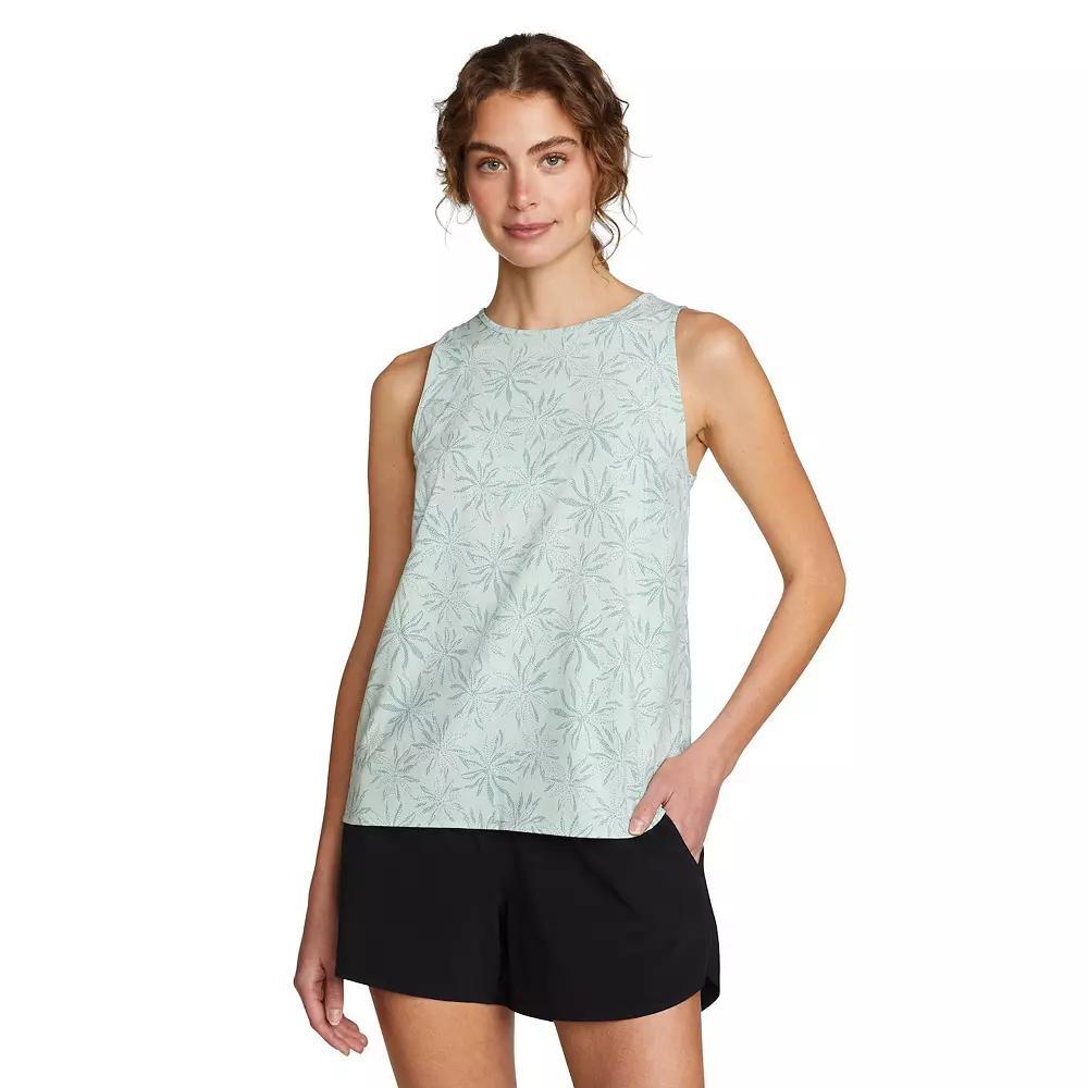 Women's Eddie Bauer Departure Crewneck Tank Top, Size: Small, Meadow Product Image