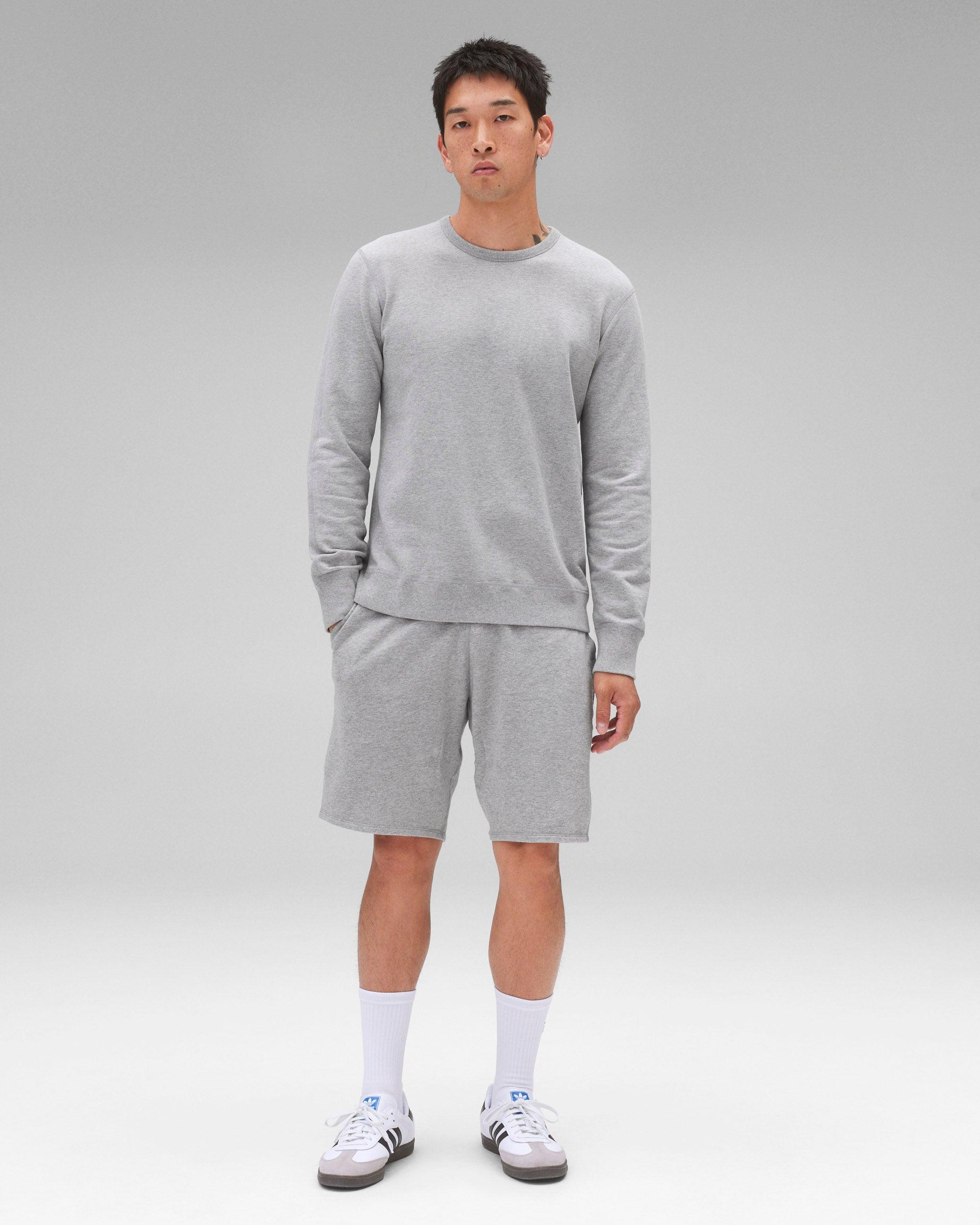 Midweight Terry Slim Crewneck Male Product Image