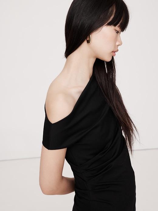Everywhere Ponte One-Shoulder Top Product Image
