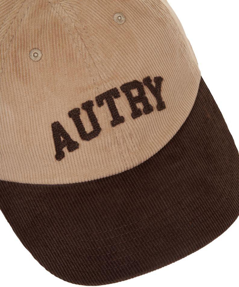 Corduroy baseball cap with logo Product Image