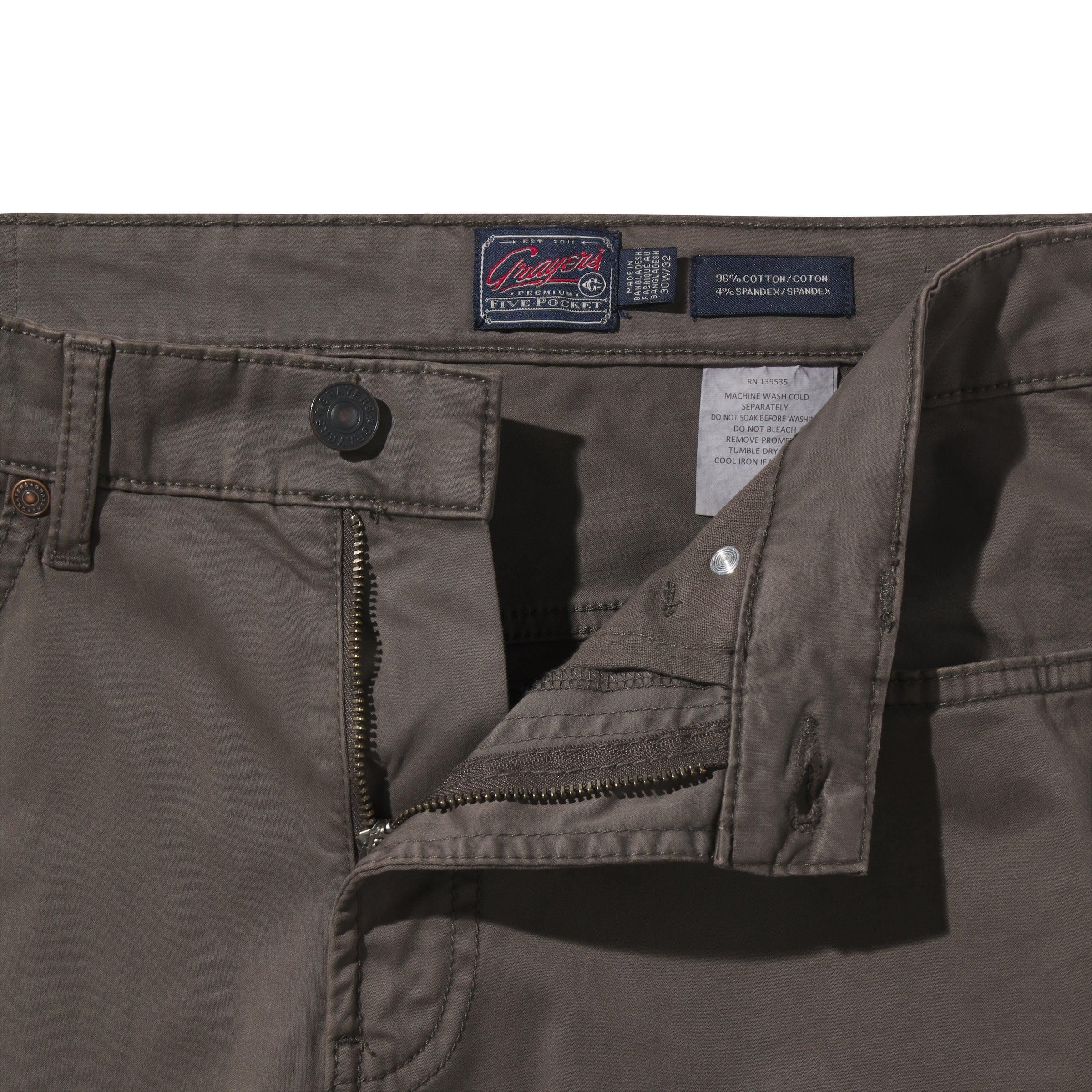 Alternative Stretch Slim Fit 5 Pocket - Gunmetal Product Image