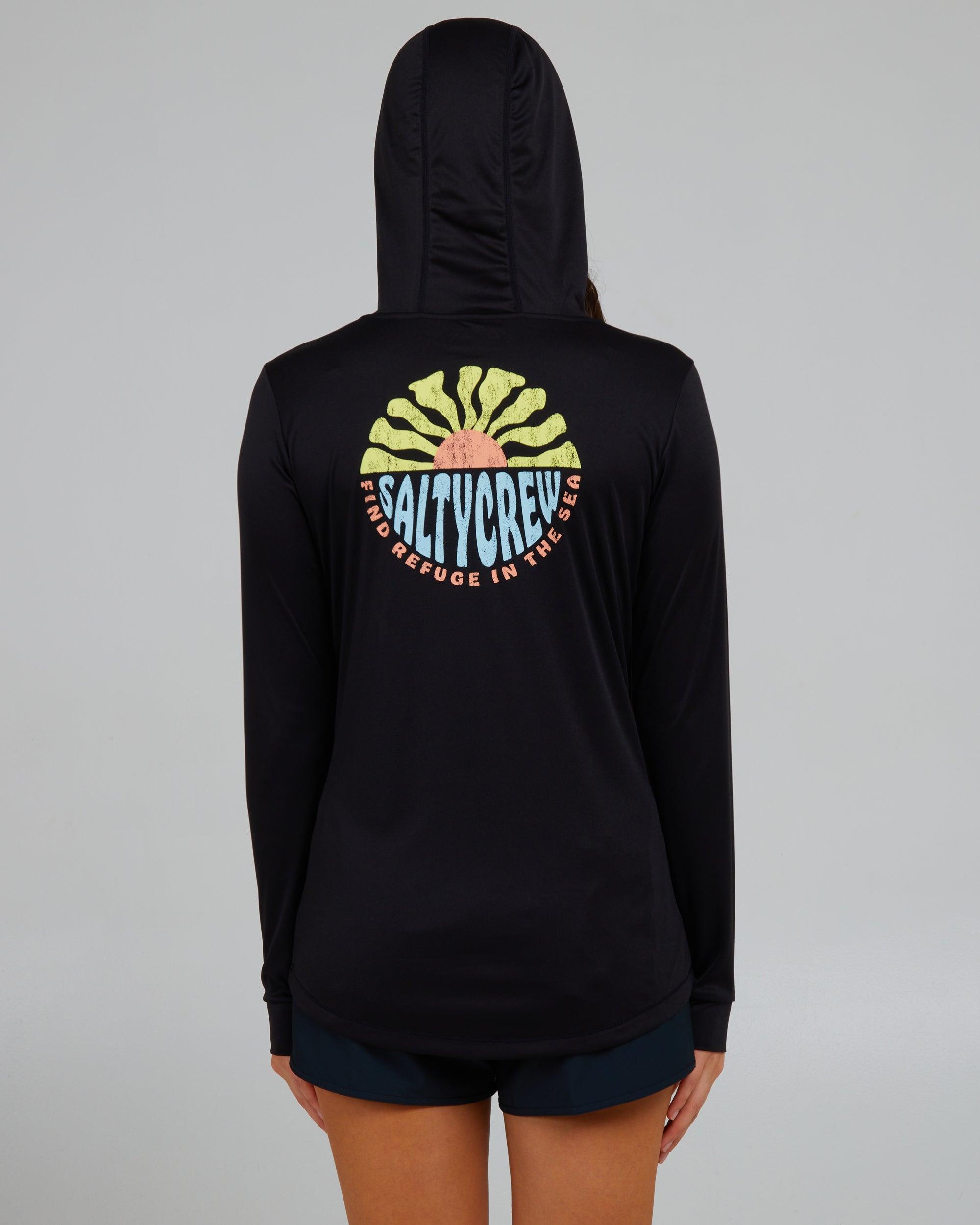 Sun Days Sunshirt Hoodie - Black Female Product Image