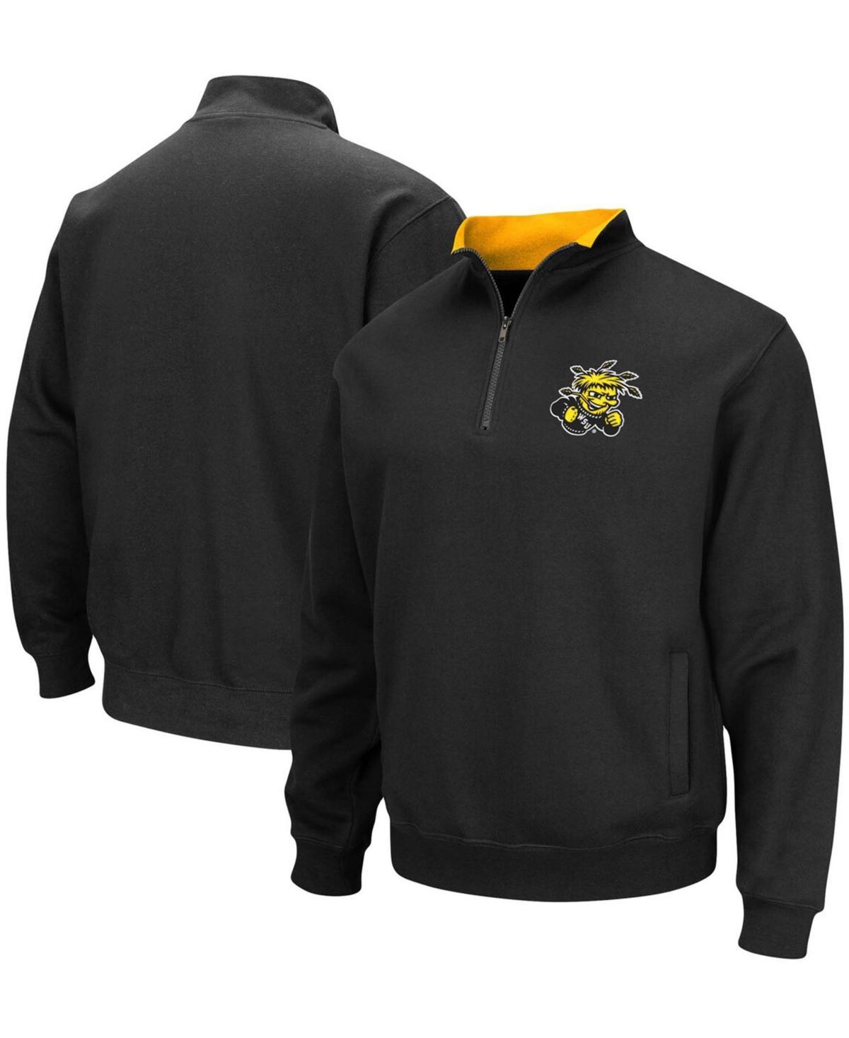 Mens Colosseum Black VCU Rams Tortugas Logo Quarter-Zip Jacket Product Image
