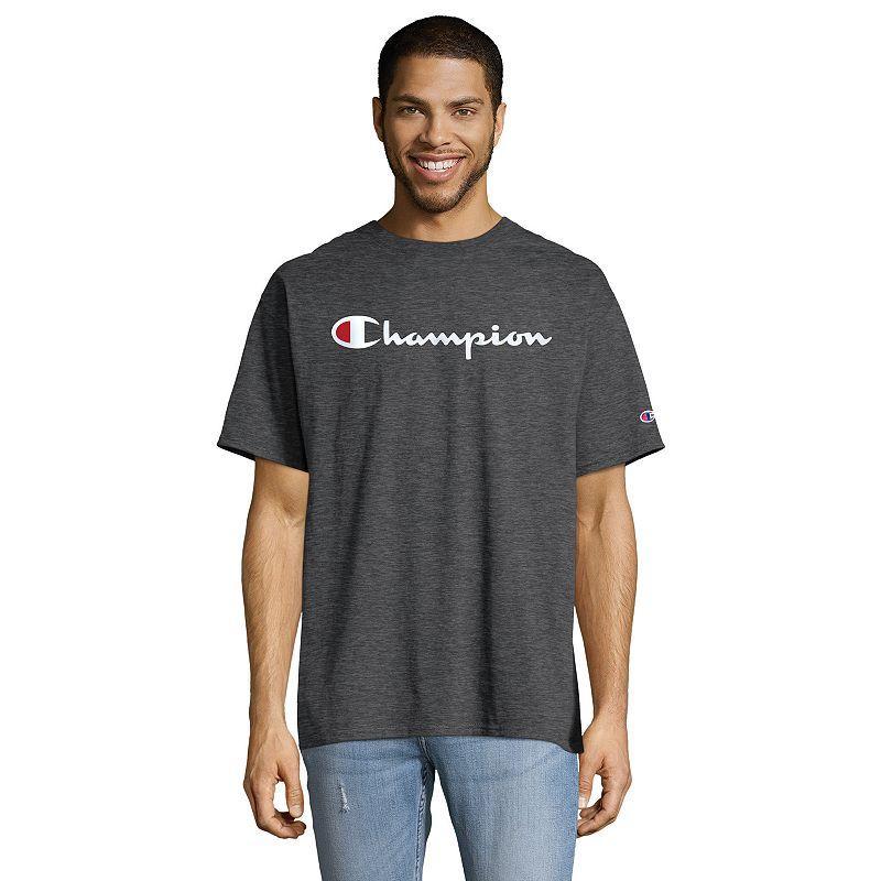 Men's Champion® Graphic Tee, Size: Large, White Product Image
