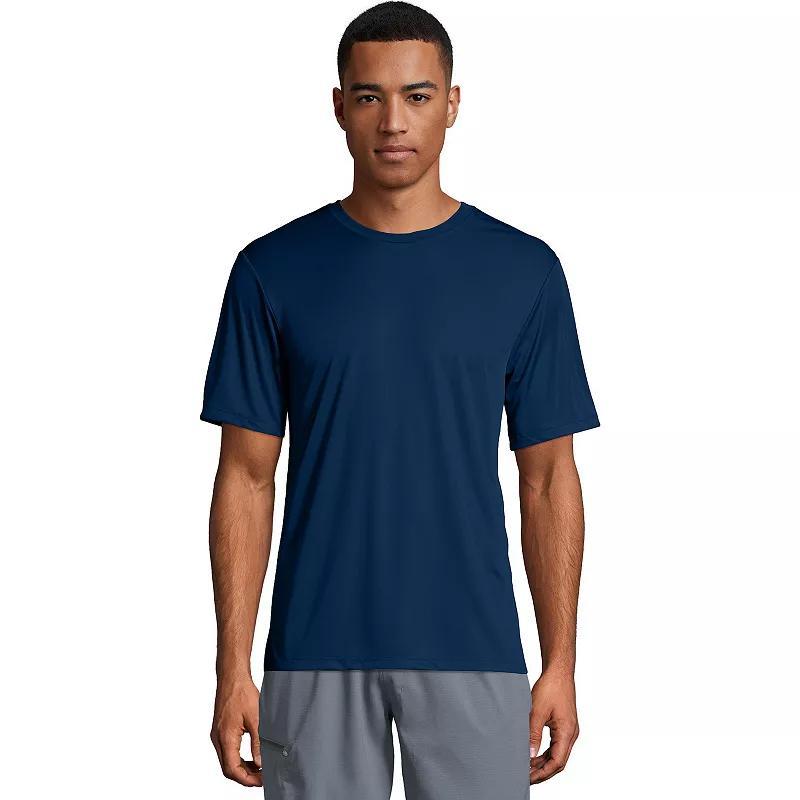 Men's Hanes® CoolDRI Performance Tee, Size: Large, Safety Green Product Image