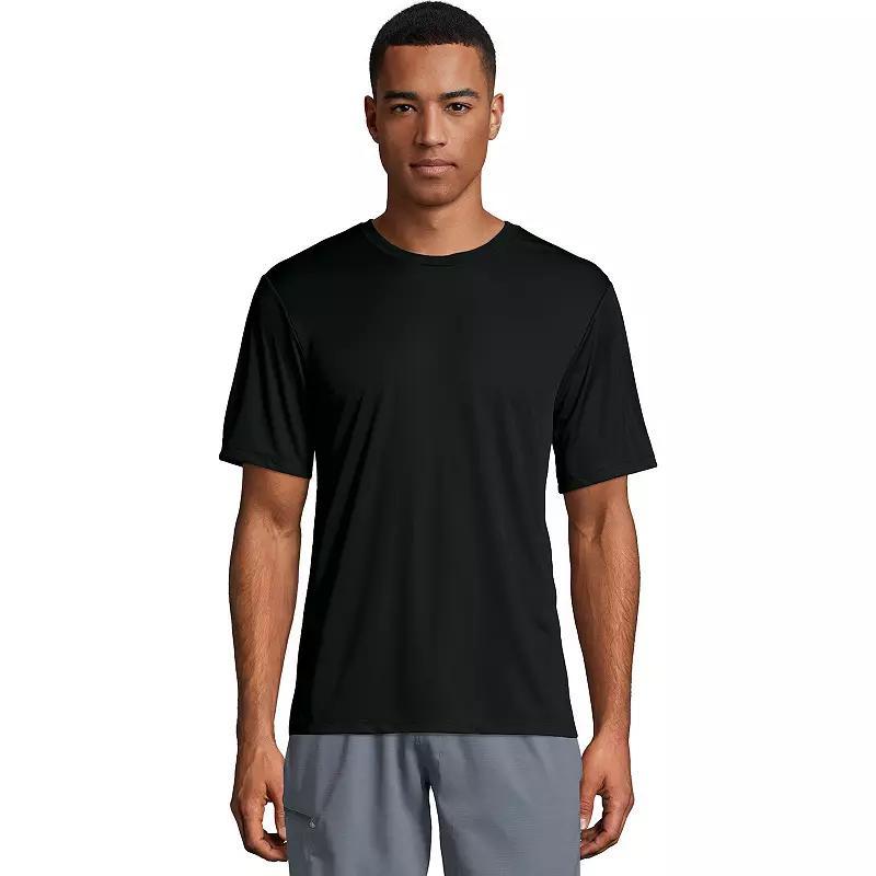 Men's Hanes® CoolDRI Performance Tee, Size: Large, Safety Green Product Image