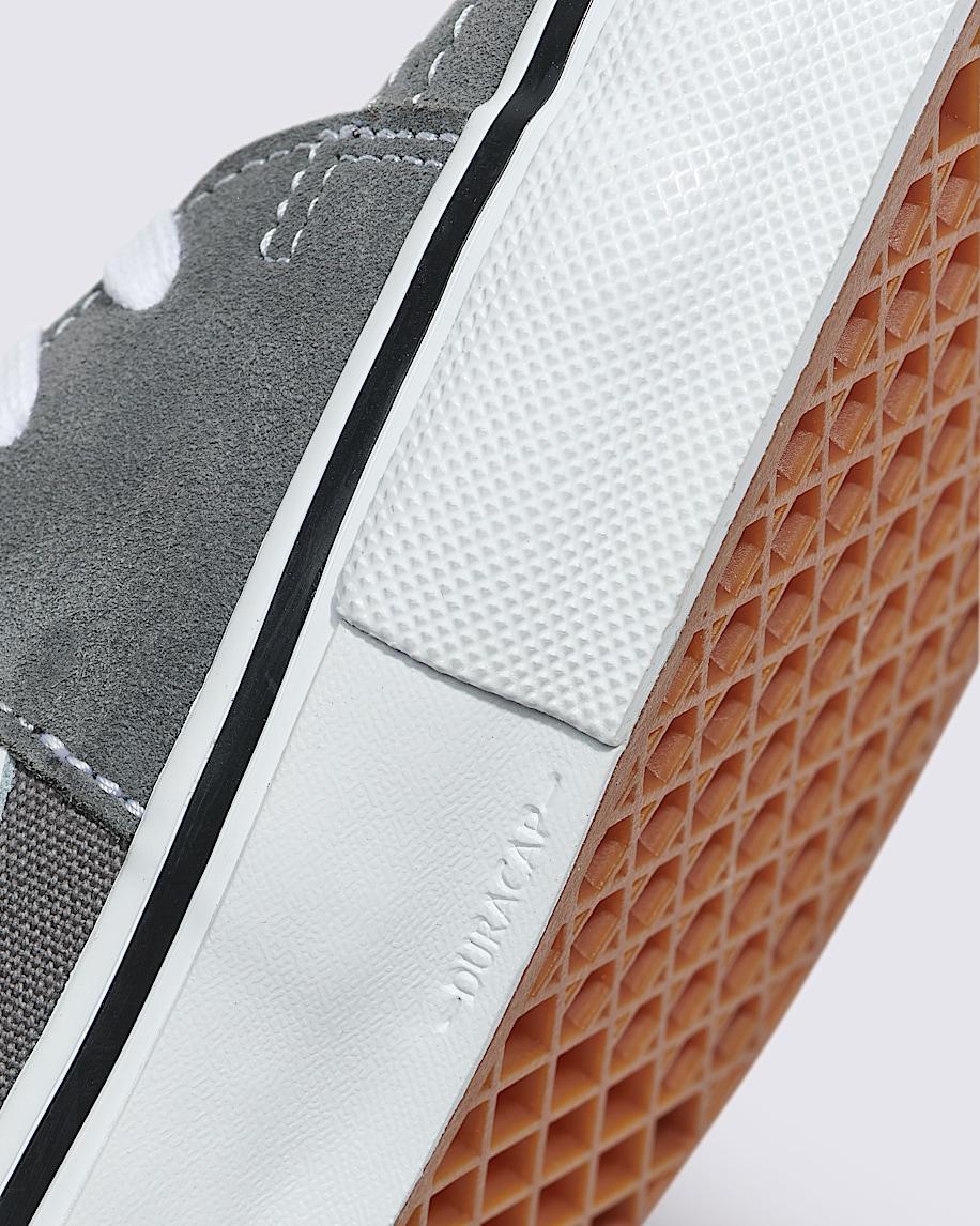 Skate Sk8-Hi Shoe in Pewter Grey / White| Vans US Product Image
