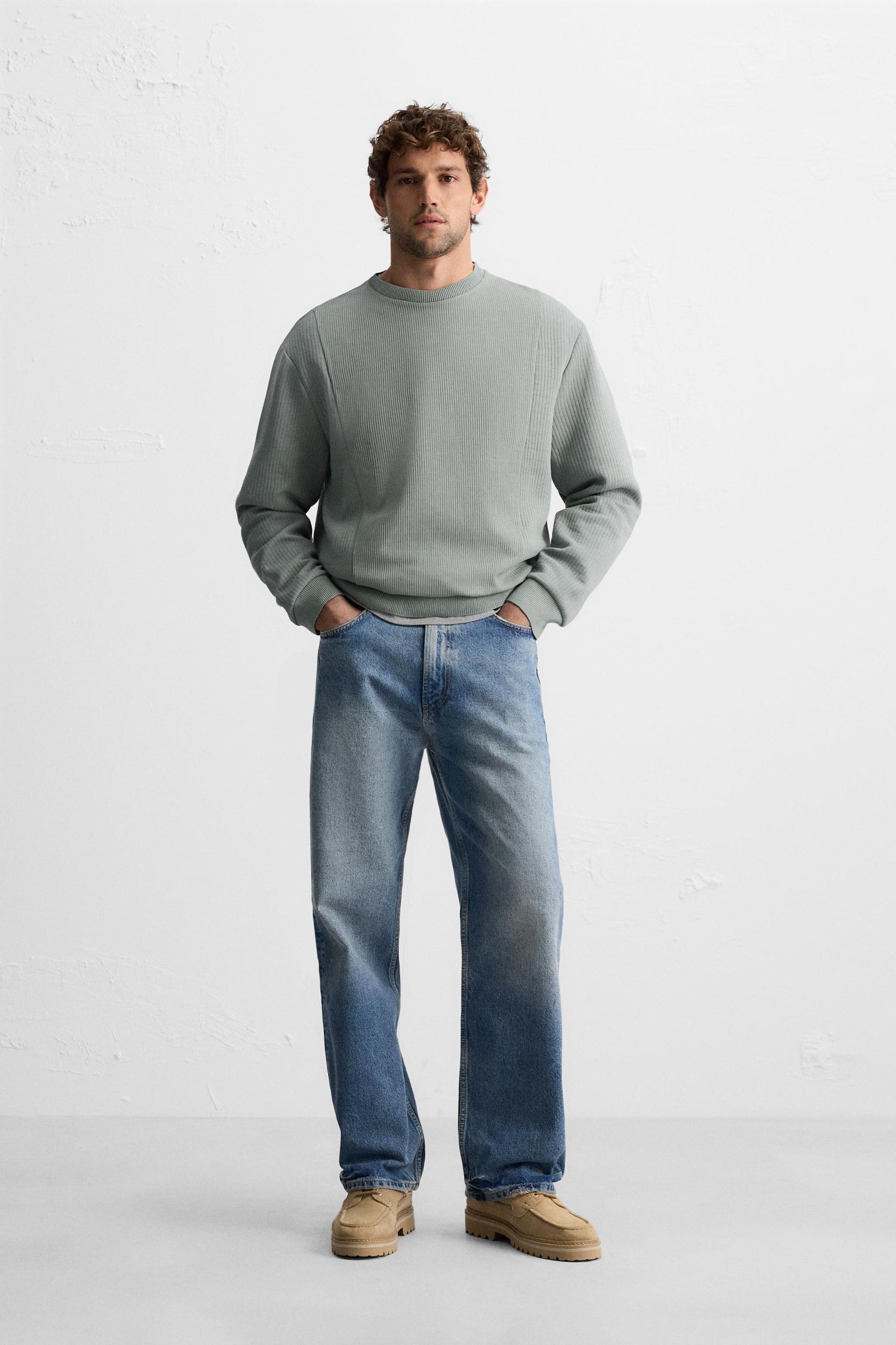 STRUCTURED QUILTED SWEATSHIRT Product Image