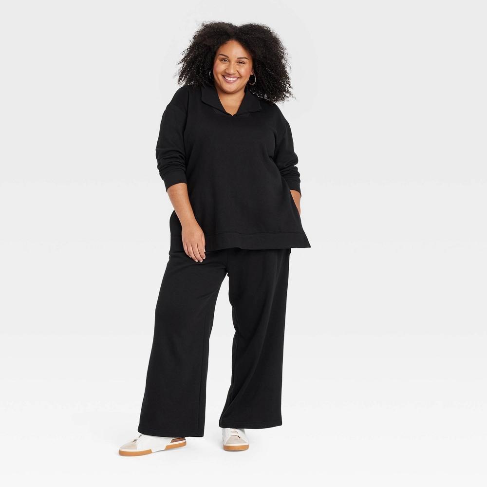 Women's Leisure Tunic Pullover Sweatshirt - Ava & Viv™ Product Image