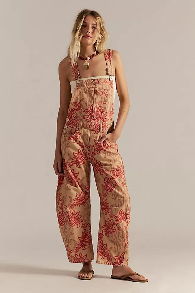 We The Free Good Luck Printed Overalls Product Image