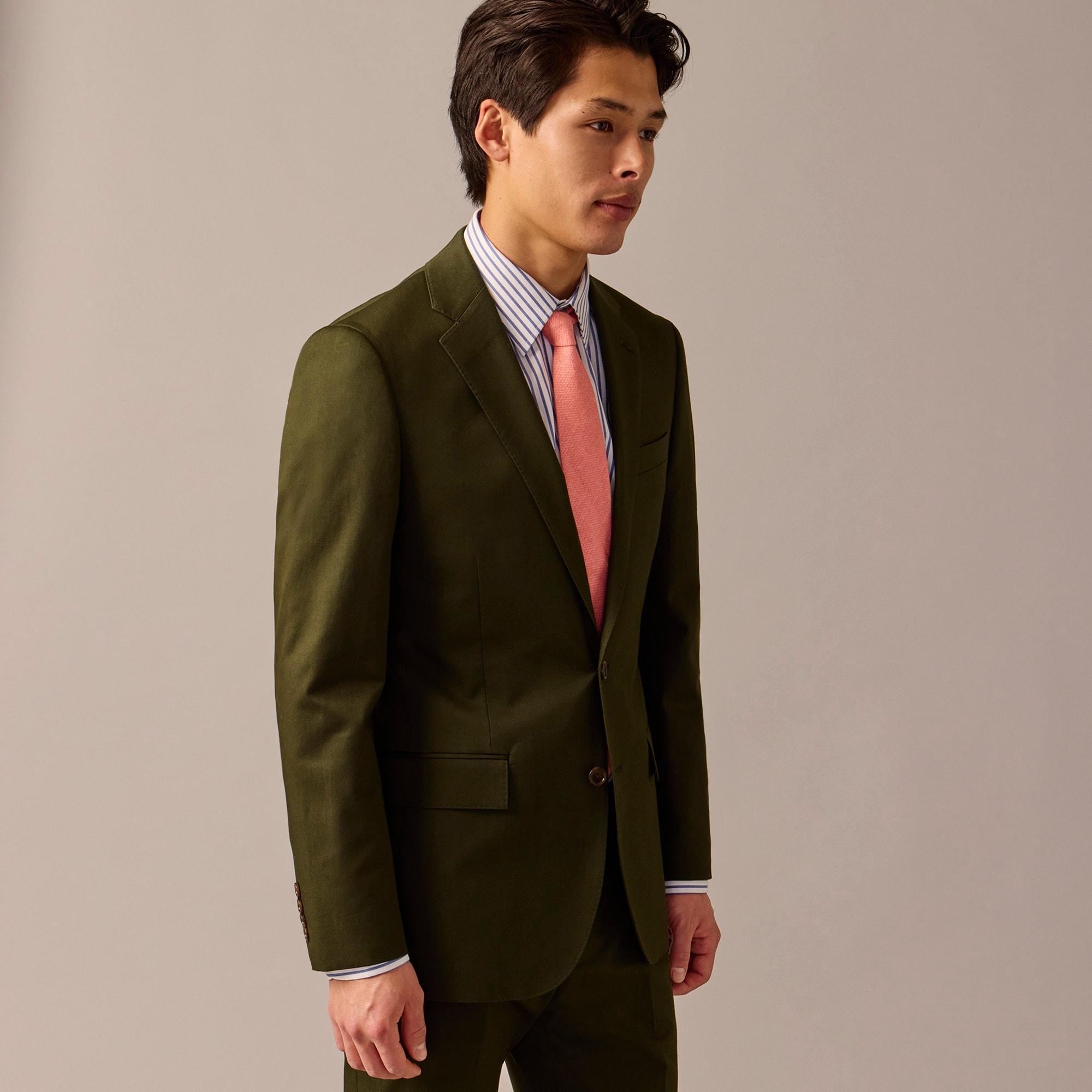 Ludlow Slim-fit suit jacket in Italian chino Product Image