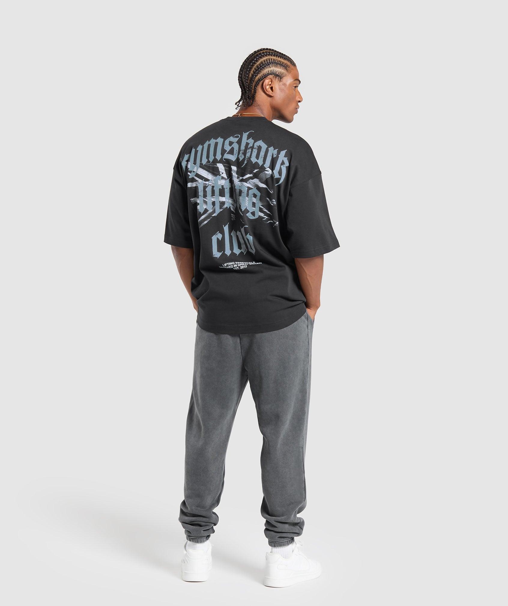 Union Jack Lifting Club T-Shirt Product Image