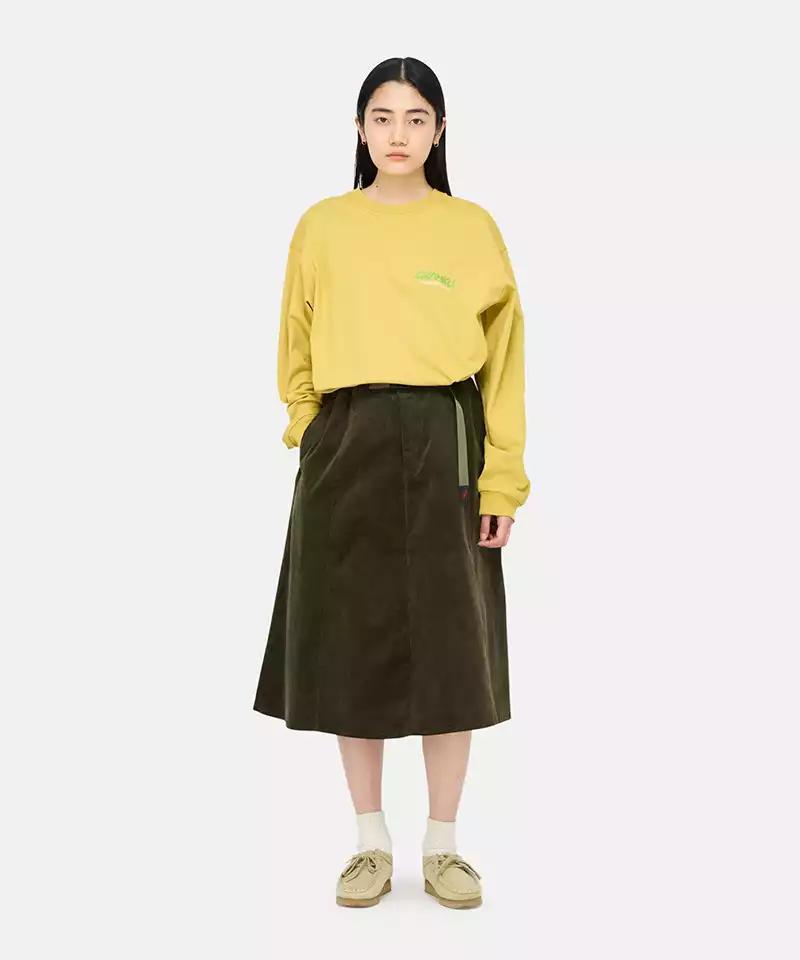 Paneled Midi Skirt Product Image