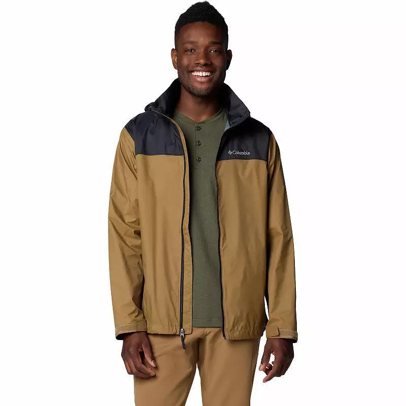 Big & Tall Columbia Glennaker LakeII Rain Jacket, Men's, Size: 4XL Tall, Delta Black Product Image