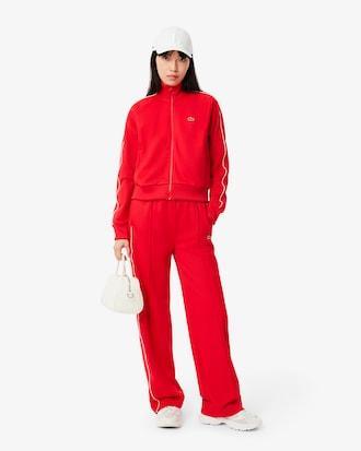 Women's Paris Zip-Up Piqué Sweatshirt Product Image
