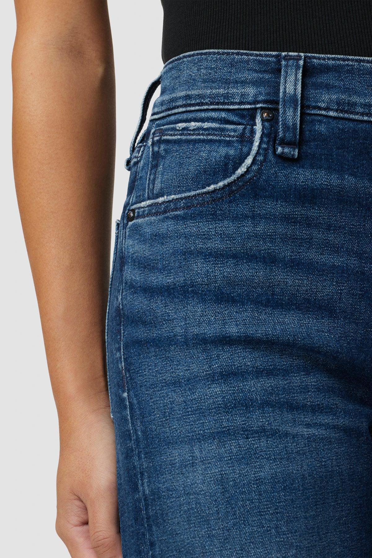 Rosie High-Rise Wide Leg Petite Jean Female Product Image