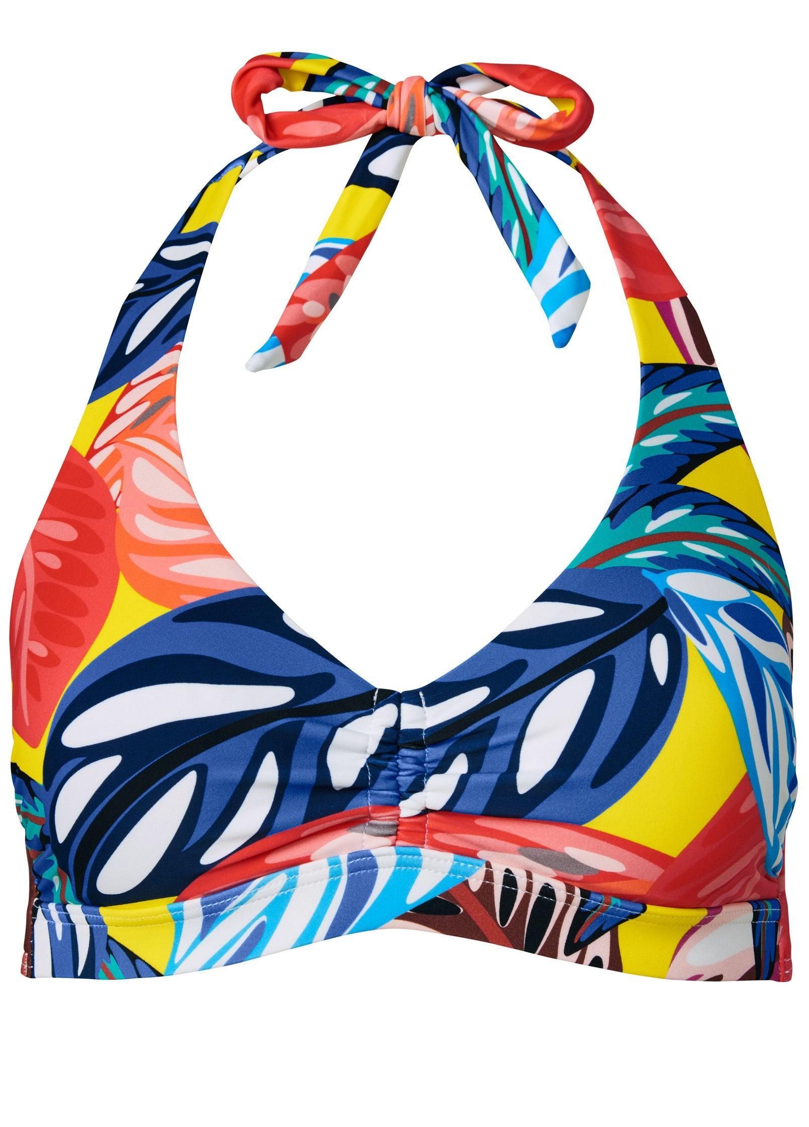 Heavenly Halter Top - Havana Brights Product Image