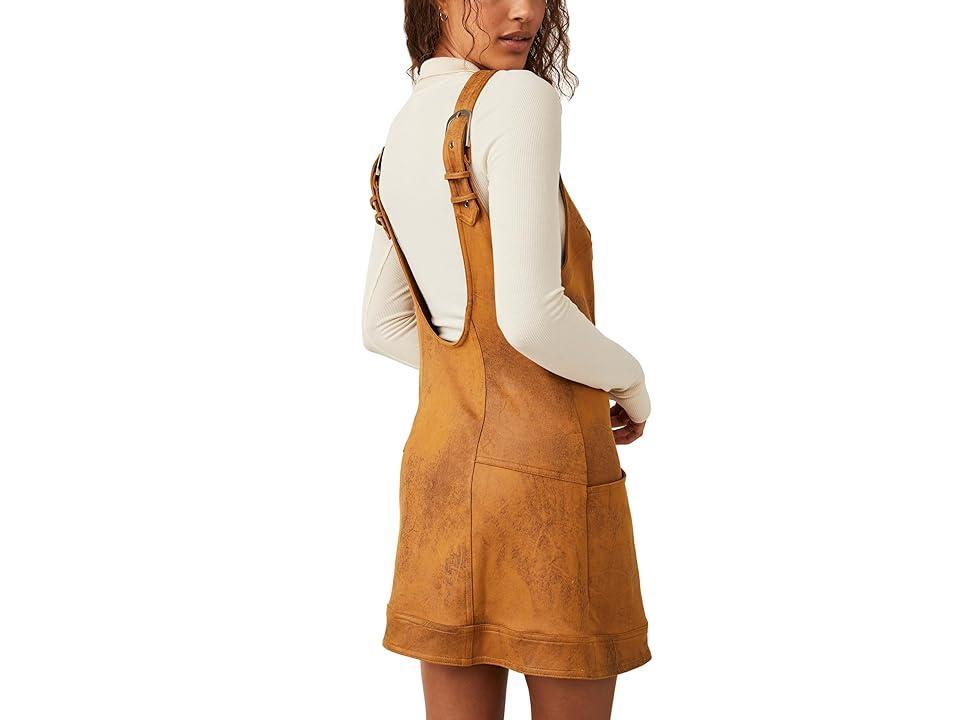 Free People Western Wind Mini (Camel) Women's Clothing Product Image