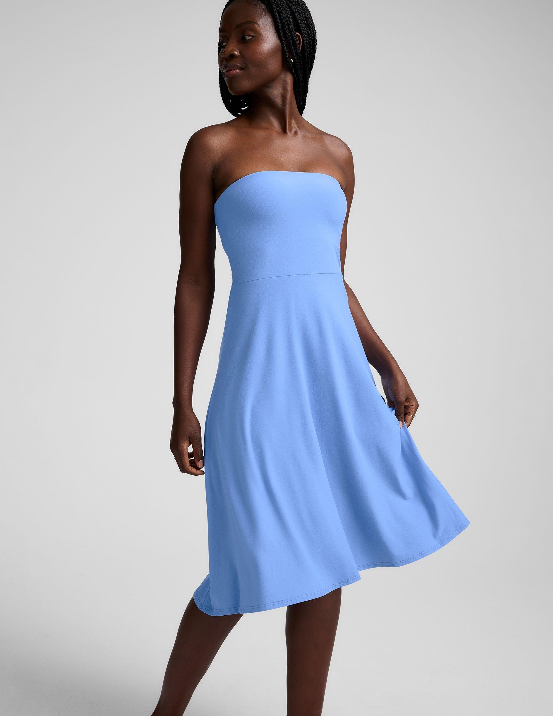 Featherweight Strapless Dress Product Image