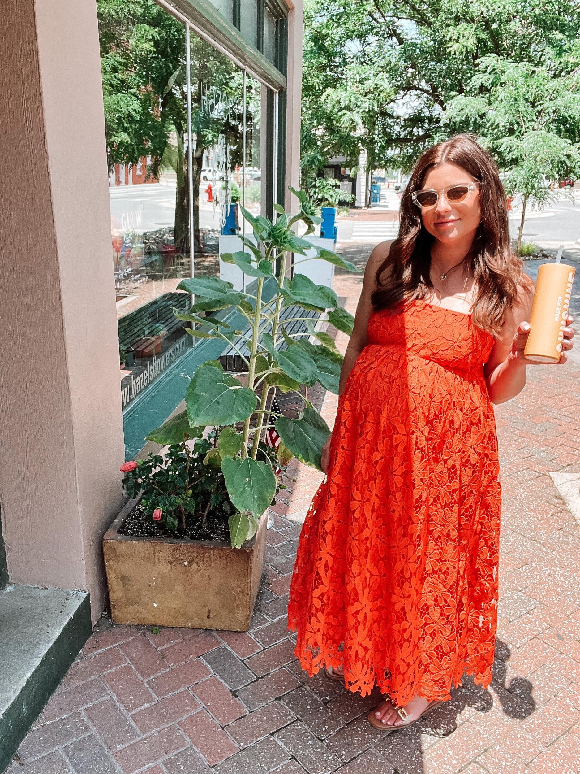 Tiana Lace Midi Dress Product Image
