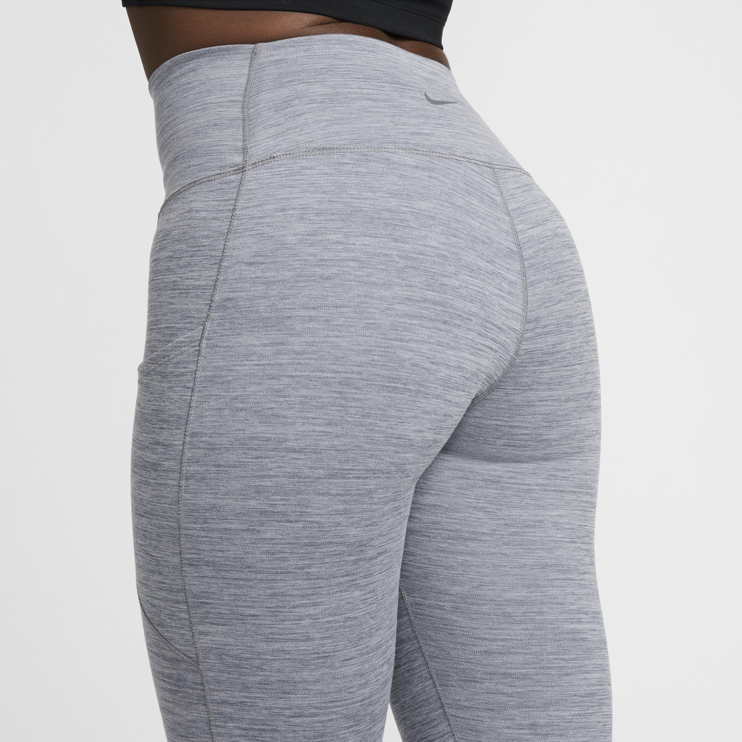 Womens Nike One Pocketed High-Waisted 7/8 Ankle Leggings Product Image