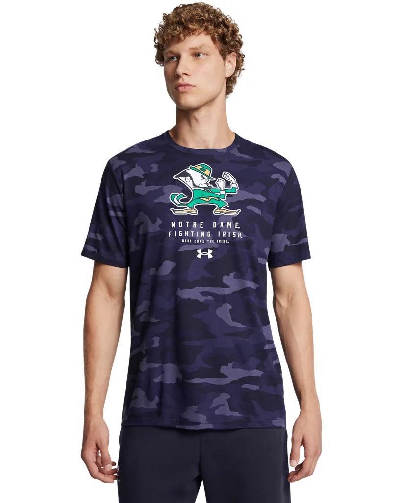 Men's UA Performance Cotton Camo Collegiate T-Shirt Product Image