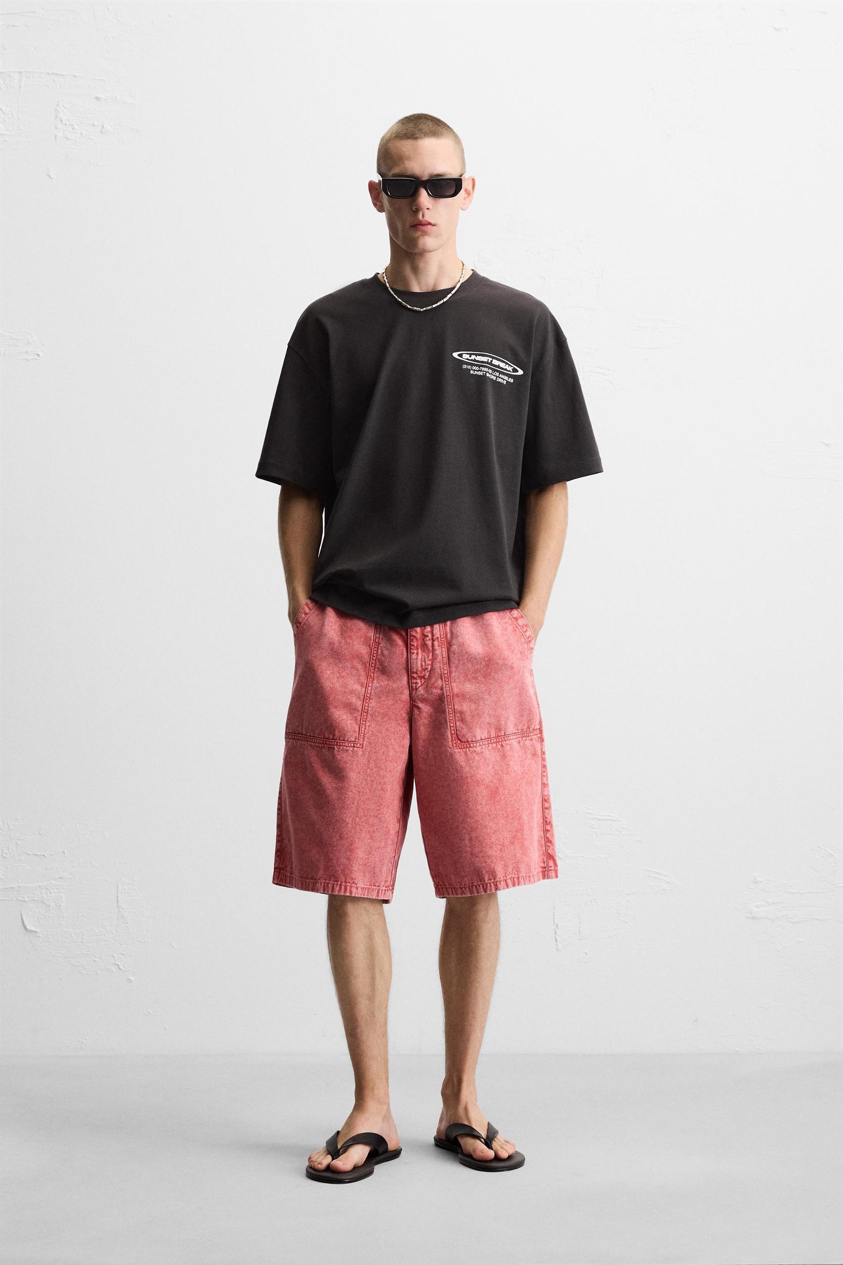 TEXT PRINT T-SHIRT Product Image