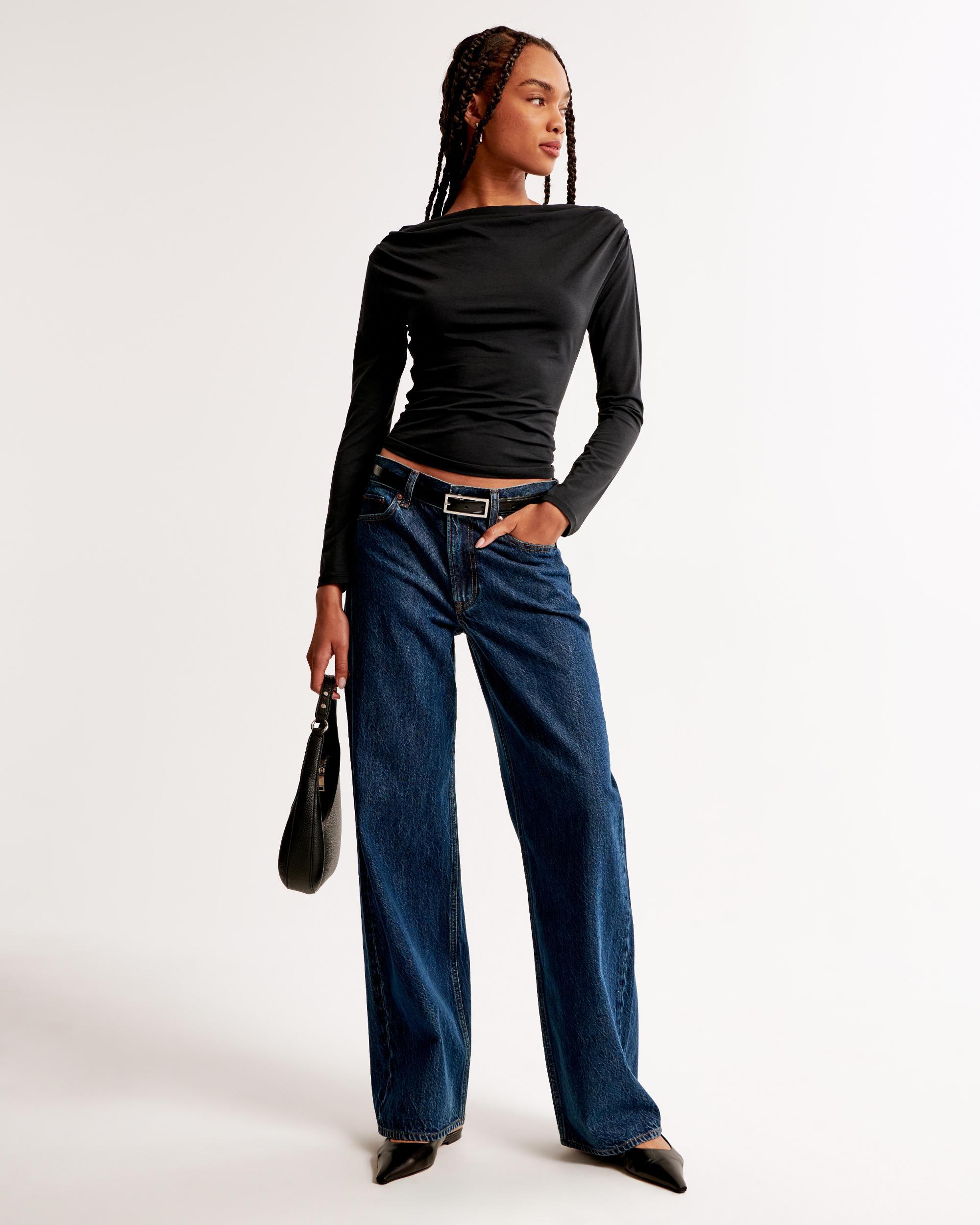 Long-Sleeve Slash Top Product Image