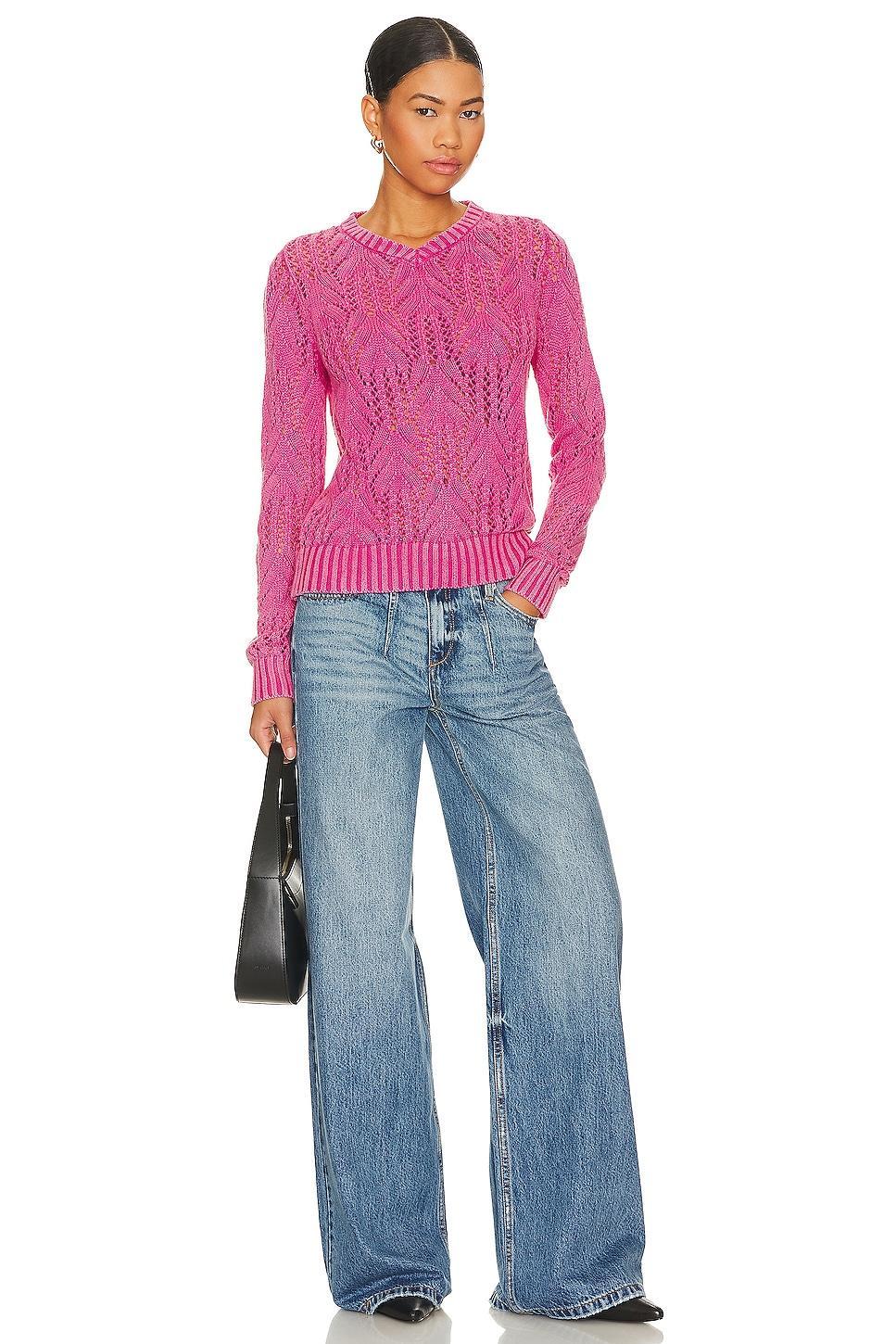 Delilah V-neck Sweater Central Park West Product Image