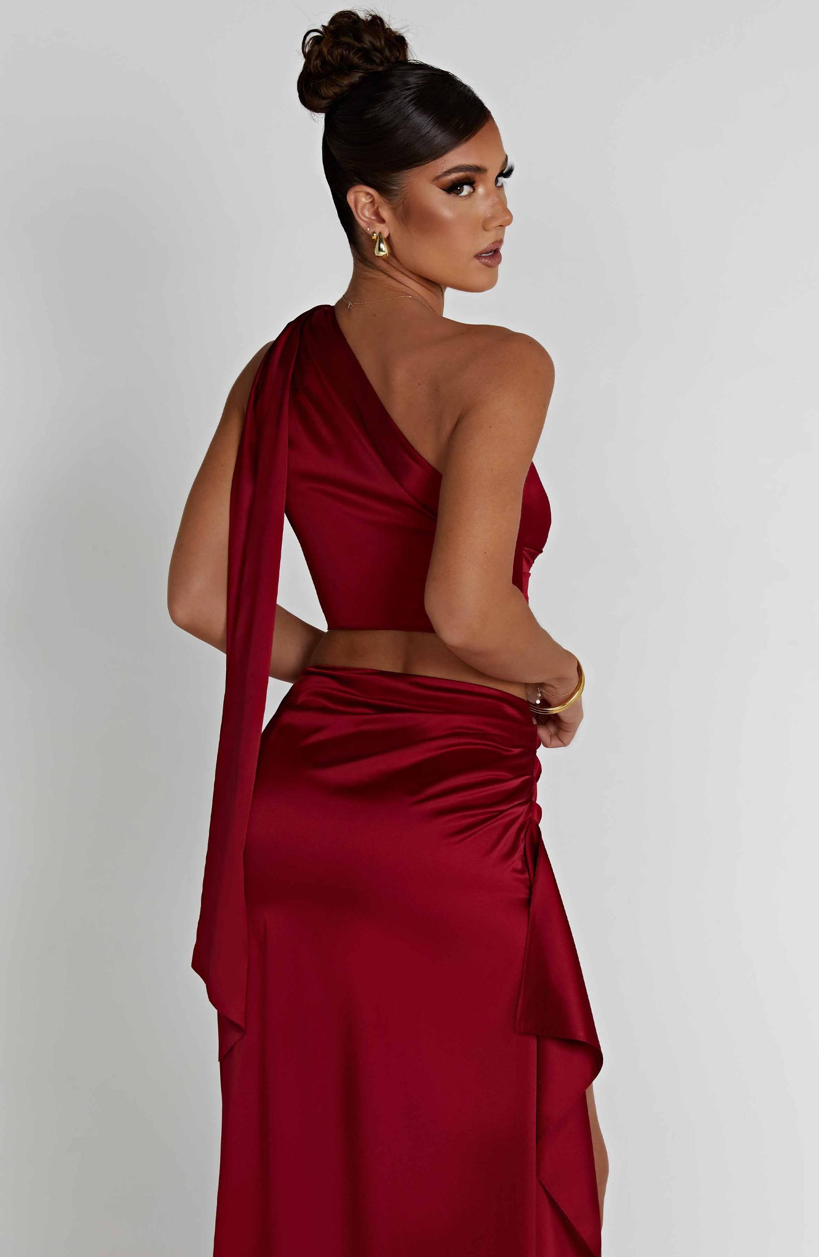 Halsey Top - Wine Product Image