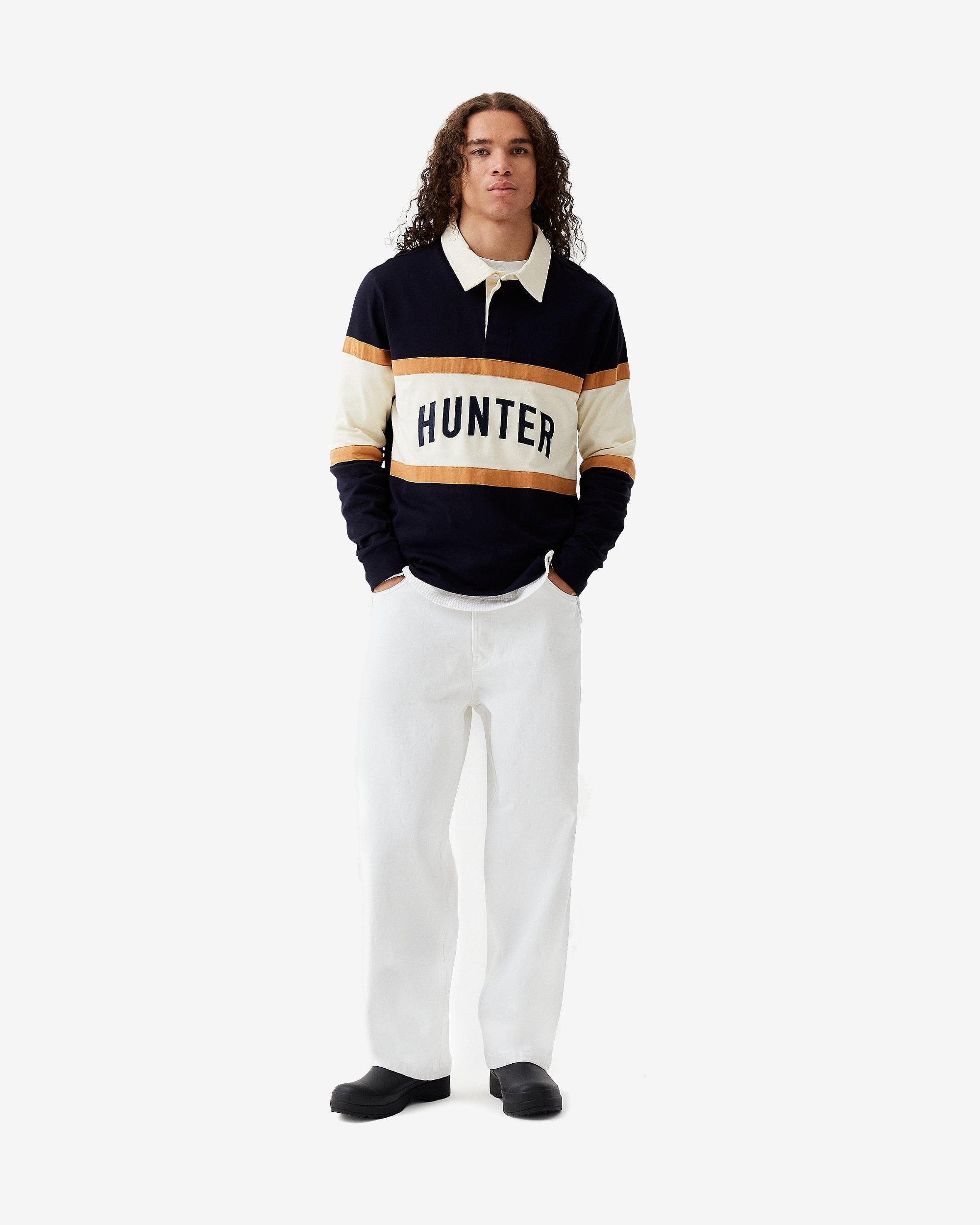 Men's Rowand Stripe Rugby Shirt Male Product Image