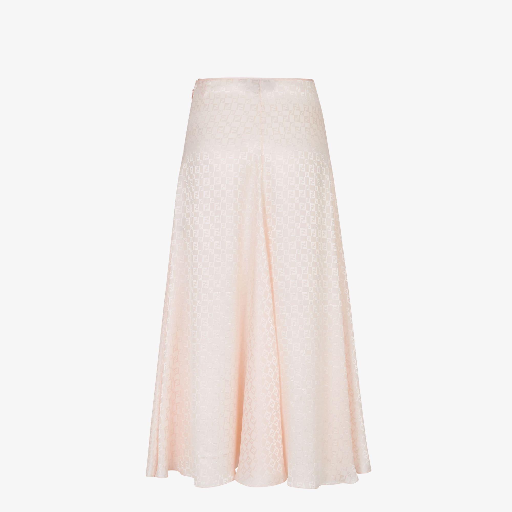 SkirtPink FF silk skirt Product Image
