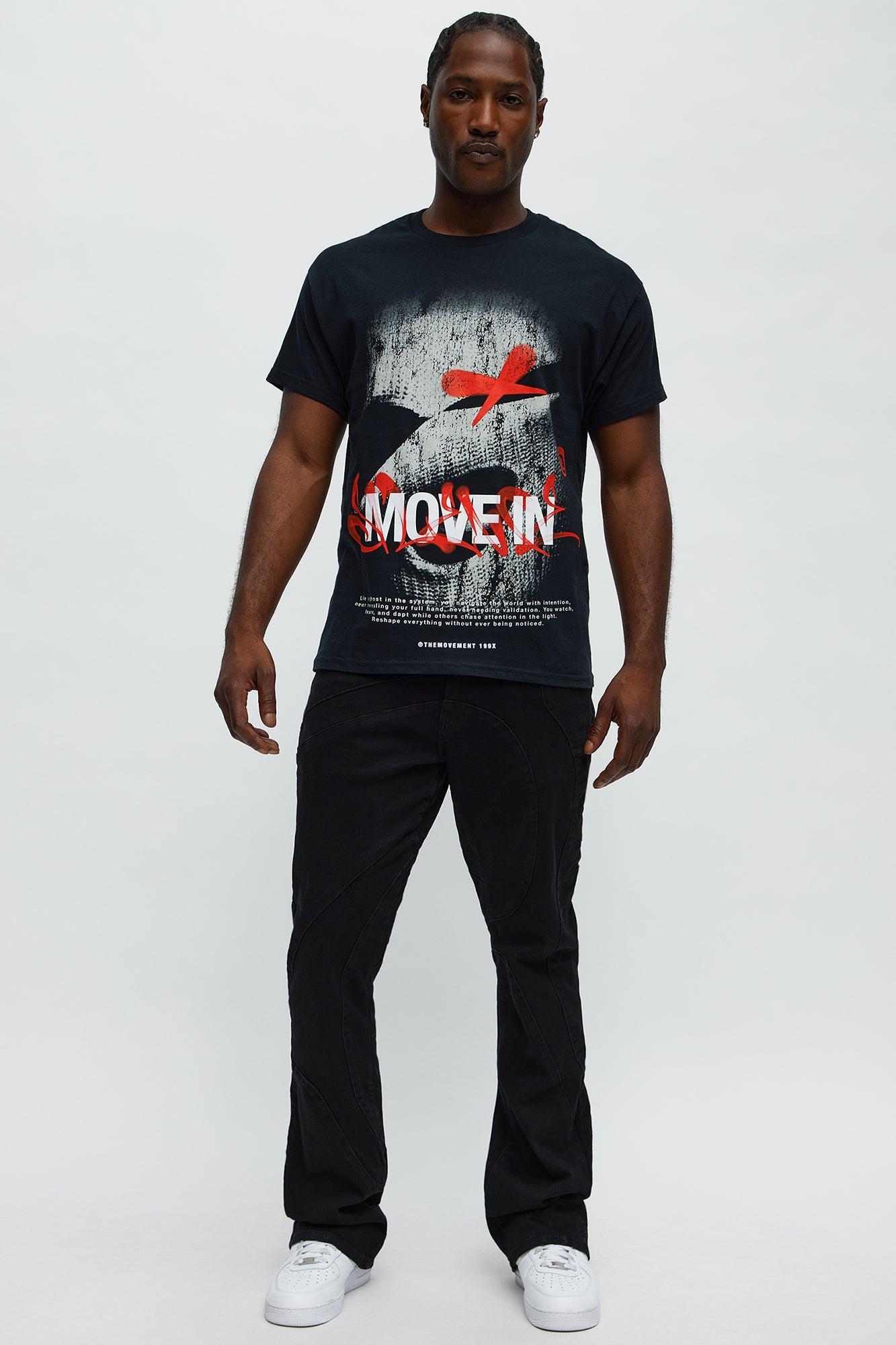 Masked Signal Short Sleeve Tee - Black Product Image