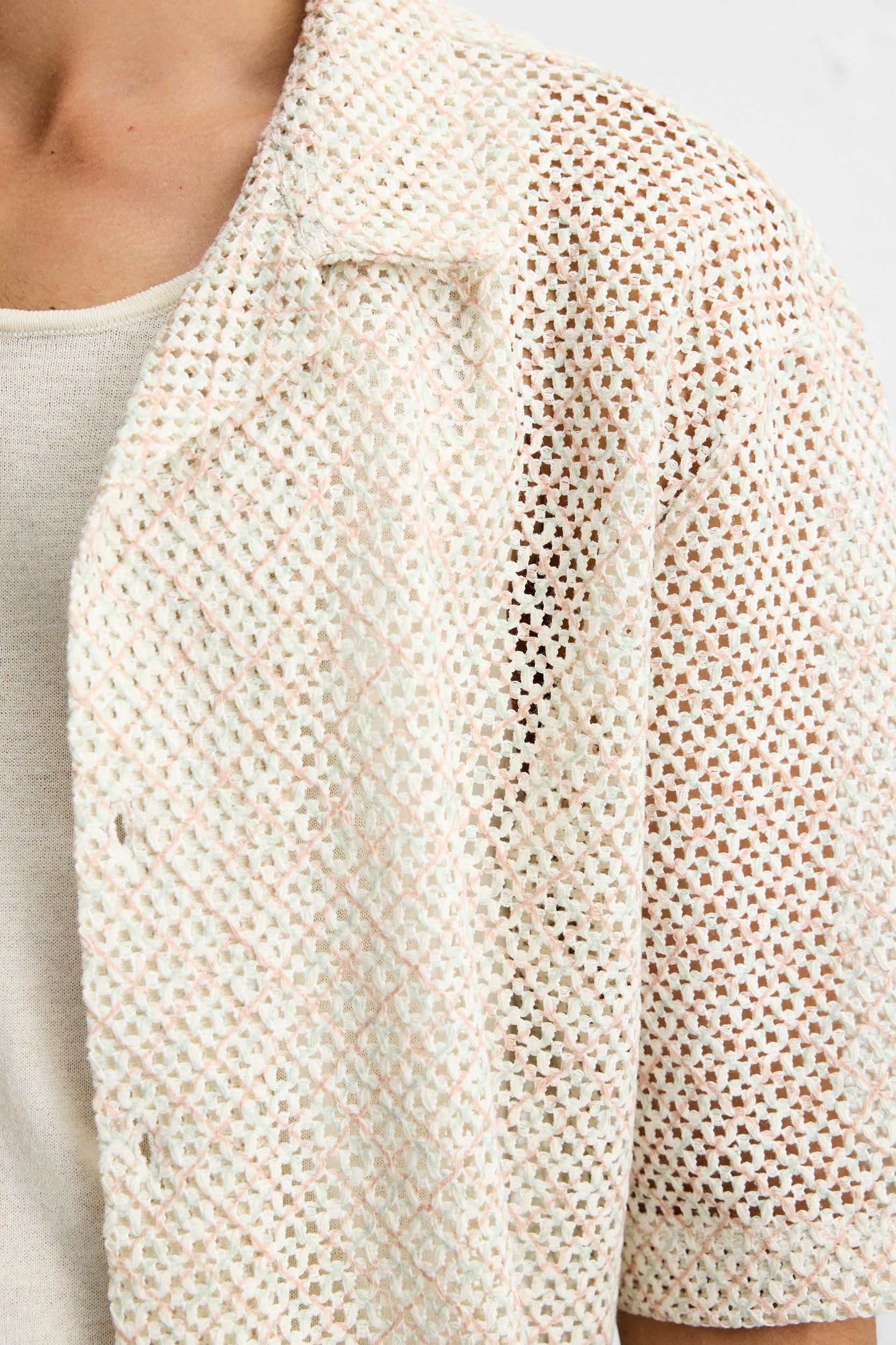 TEXTURED WEAVE SHIRT Product Image