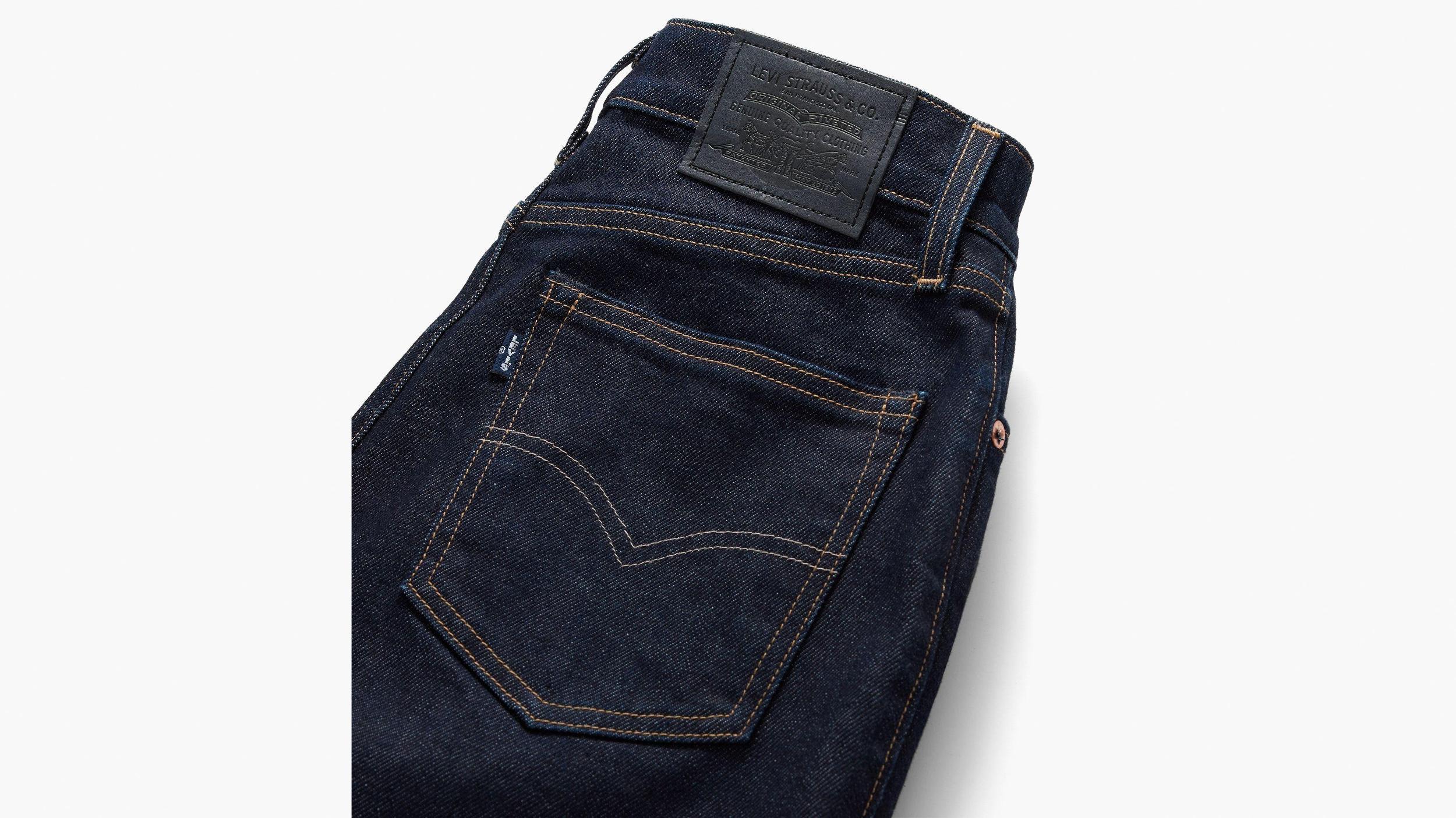 Japanese Selvedge High-Rise Slim Women's Jeans Product Image