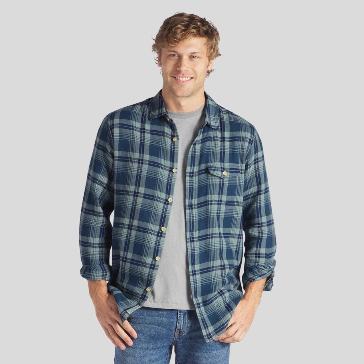 Rugged Twill Shirt - Abyss Plaid Product Image