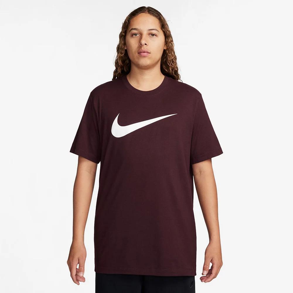 Men's Nike Icon Swoosh Tee, Size: XXL, Dark Gray Grey Product Image
