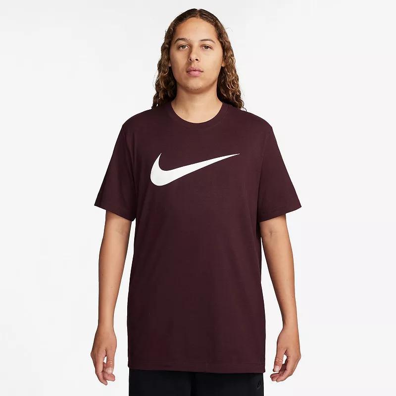 Men's Nike Icon Swoosh Tee, Size: XXL, Dark Gray Grey Product Image