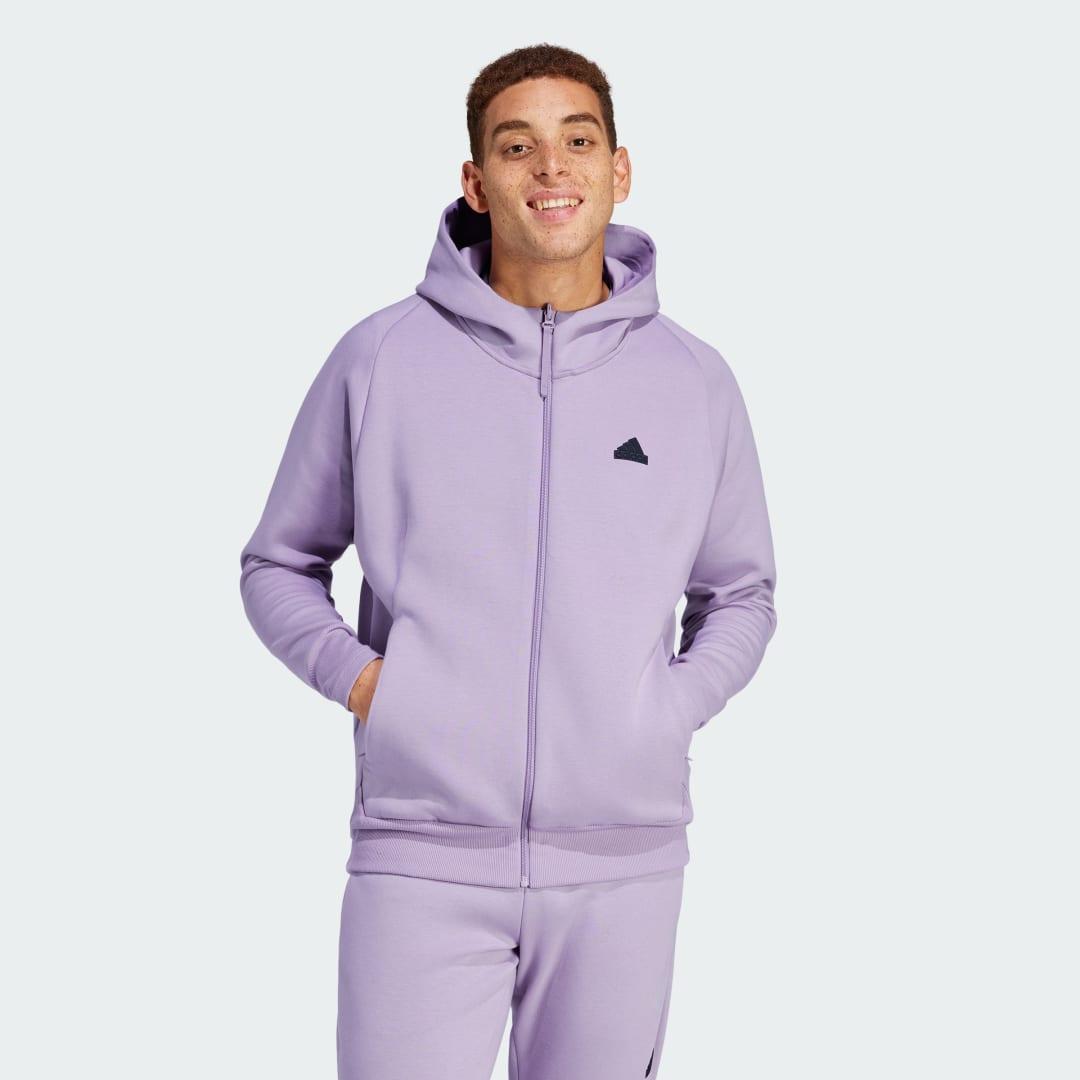 adidas Mens adidas Z.N.E. Fleece Hoodie - Mens Product Image