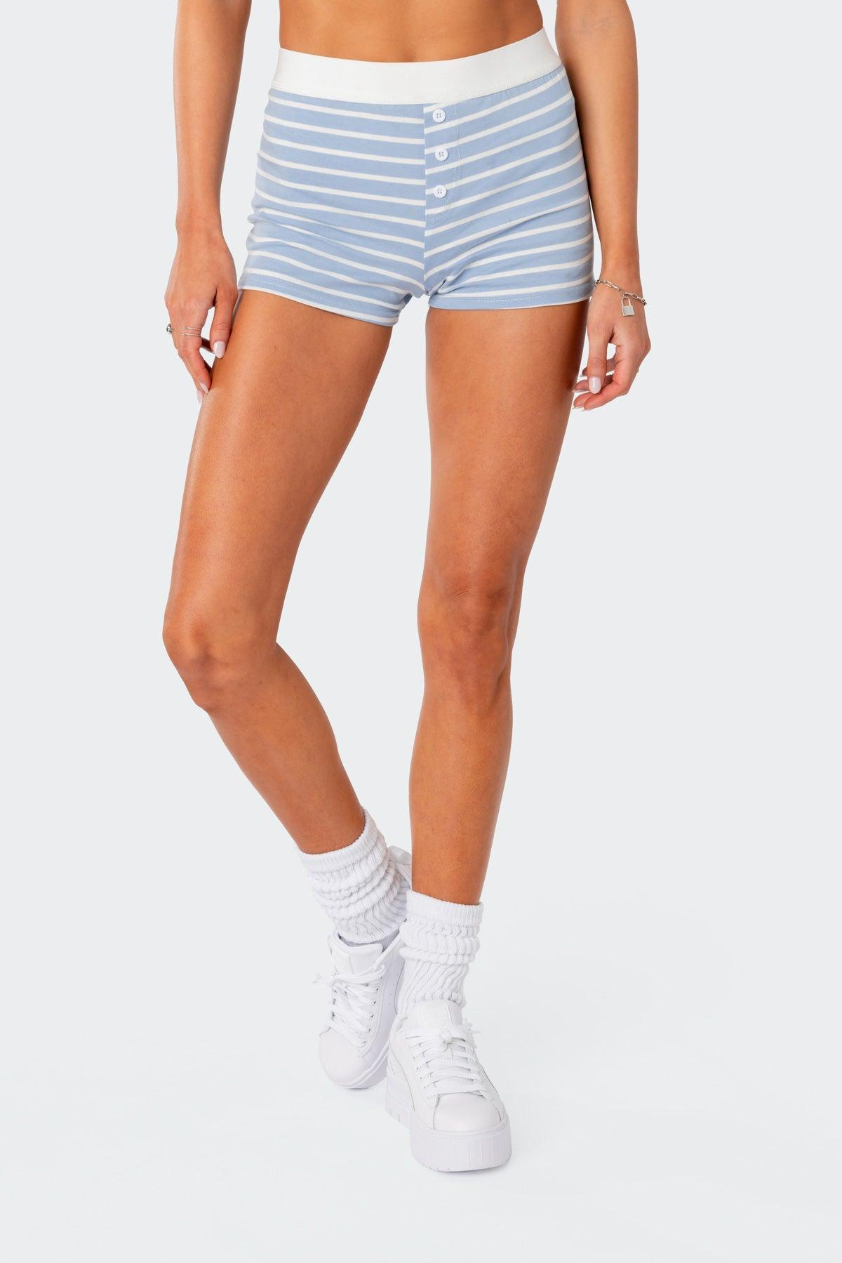 Solene High Rise Shorts Product Image