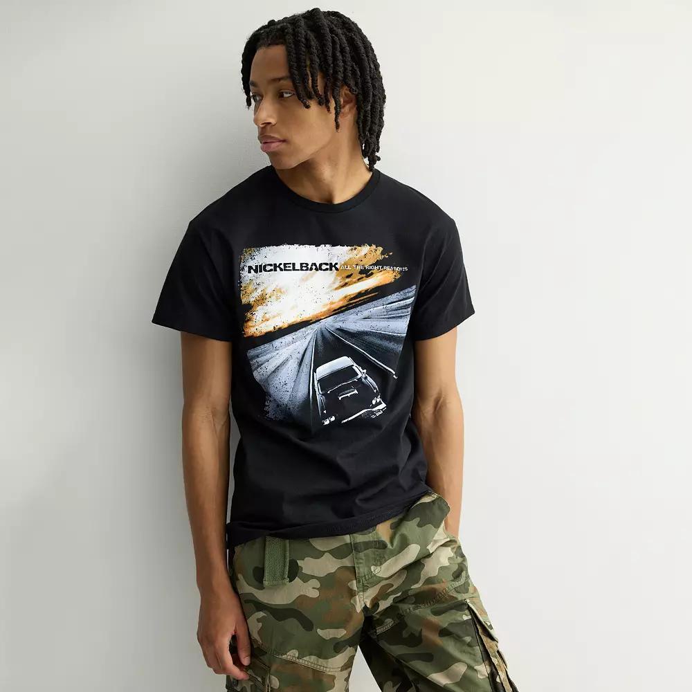 Mens Album Cover Graphic Tee Product Image