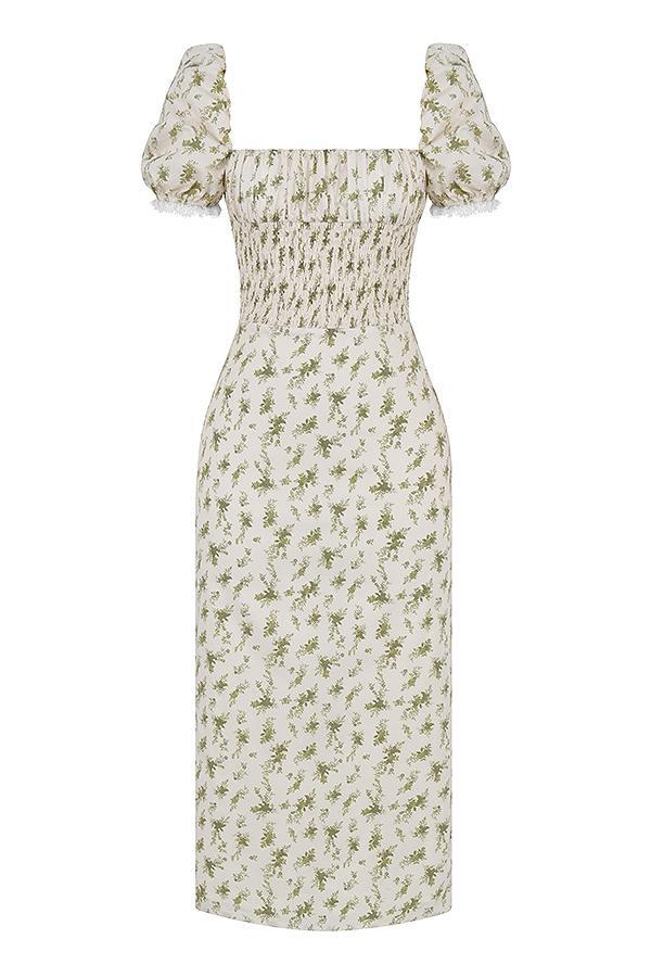 Bellucci Garden Print Shirred Sundress Product Image
