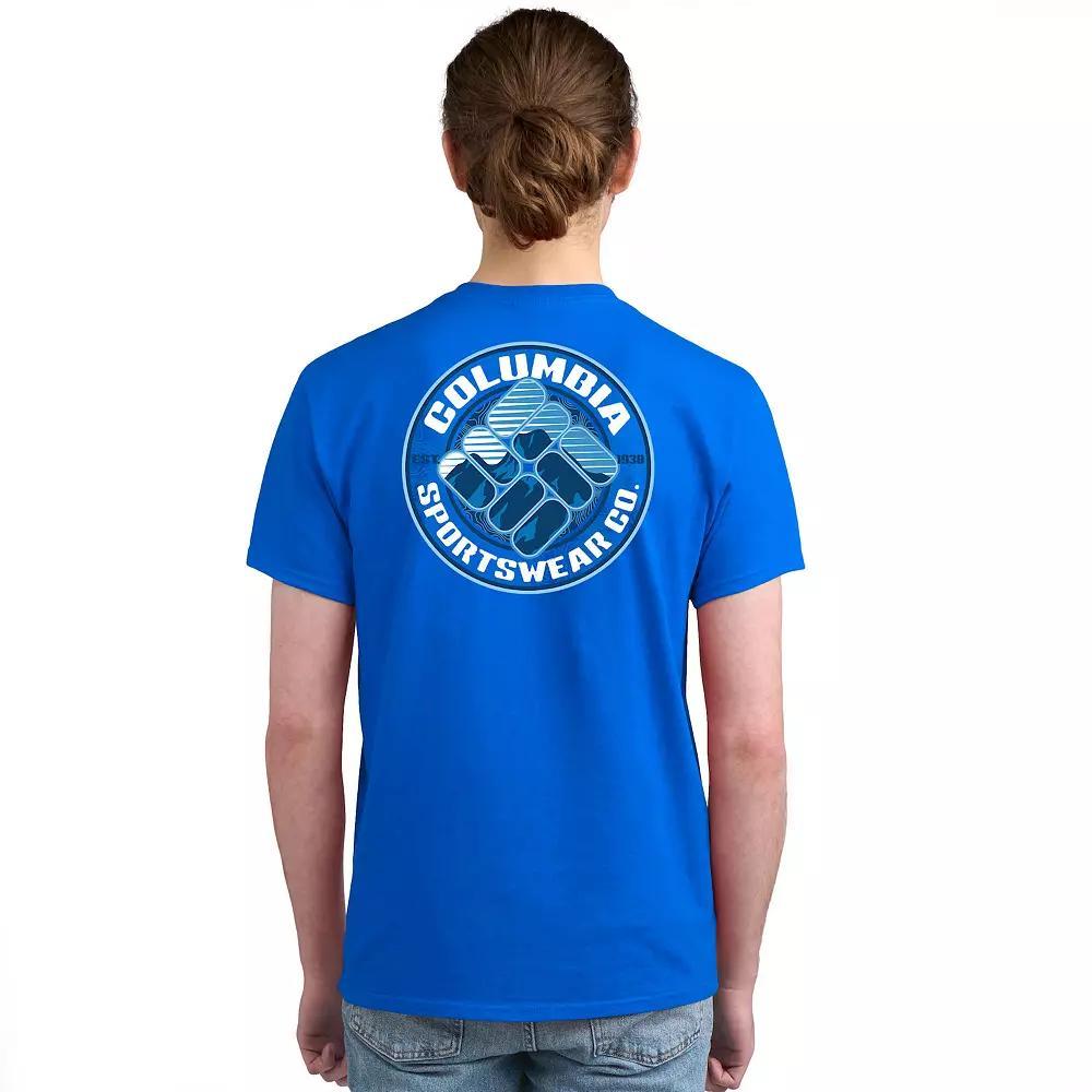 Men's Columbia Short Sleeve Graphic Tee, Size: Medium, New Green Product Image