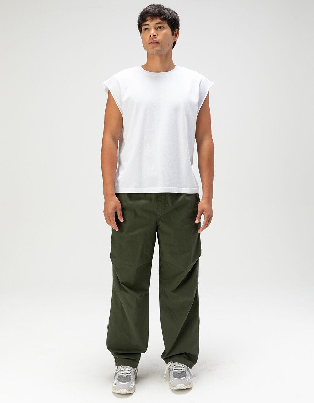 RSQ Mens Track Pants - DK GREEN Product Image