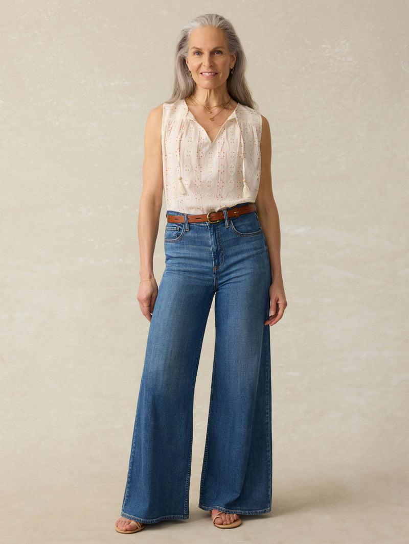 Skylar Blouse - Sunburst Dobby Product Image