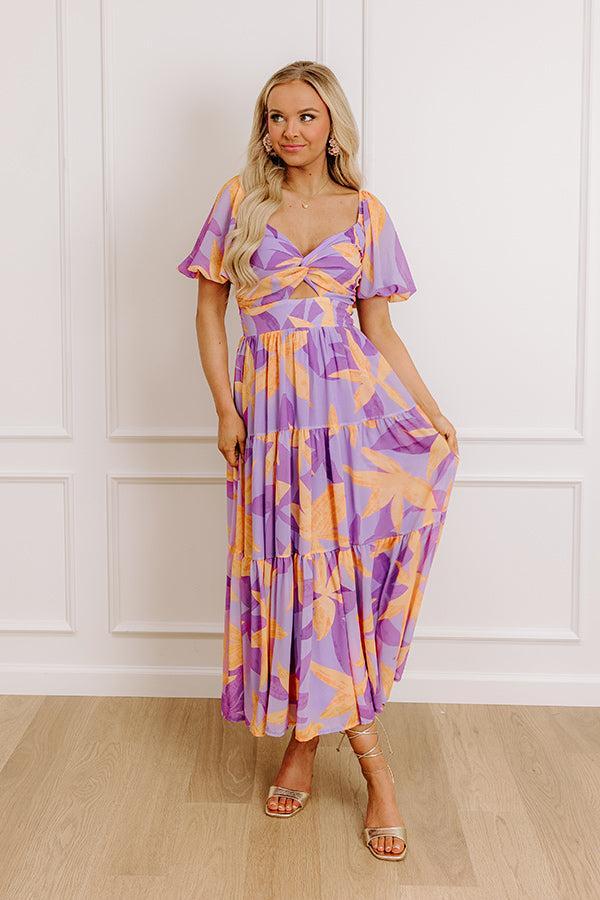 Wisteria Fields Midi Dress Product Image
