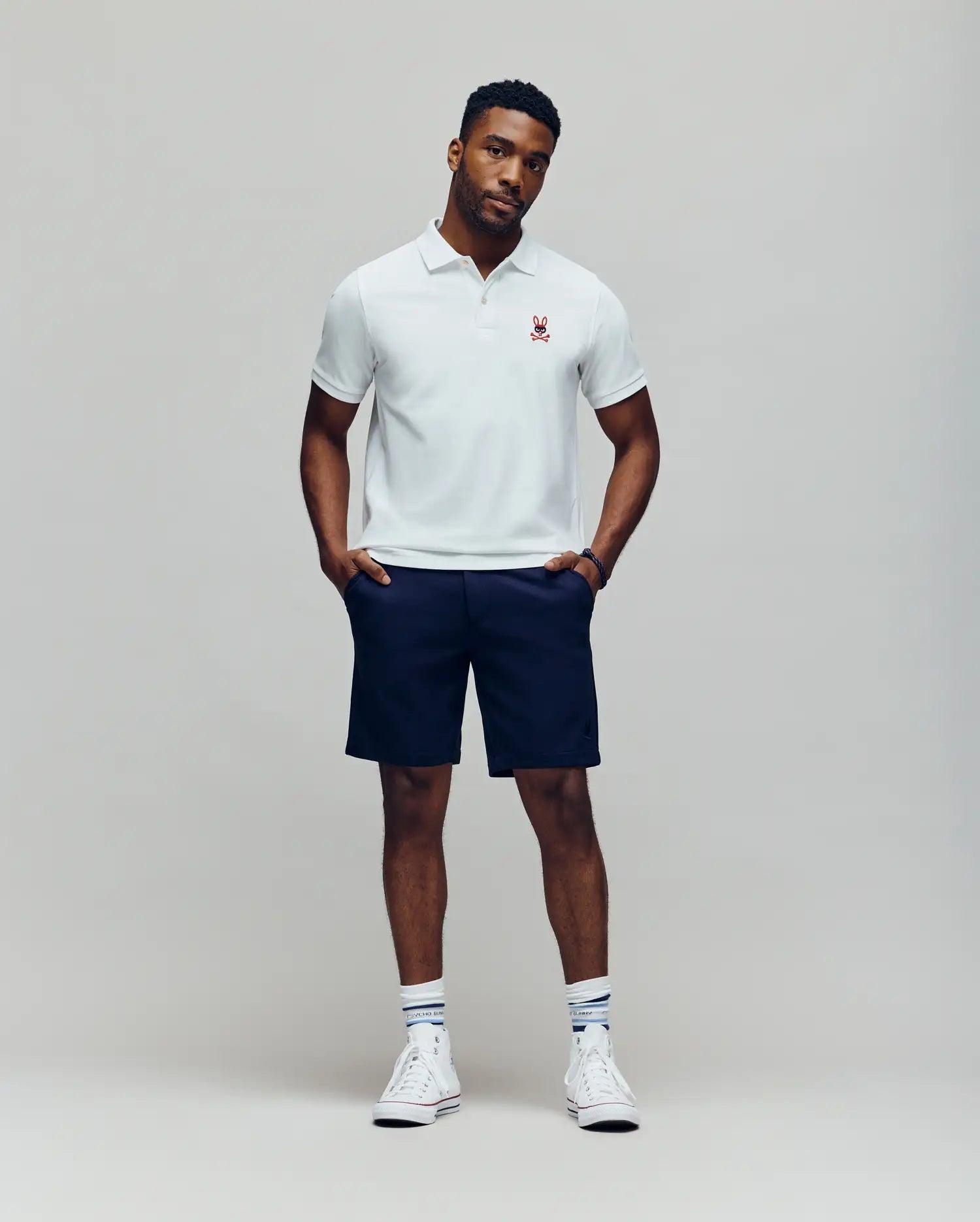 MENS MISCHIEF BUNNY PIQUE POLO - MT0100025 Product Image