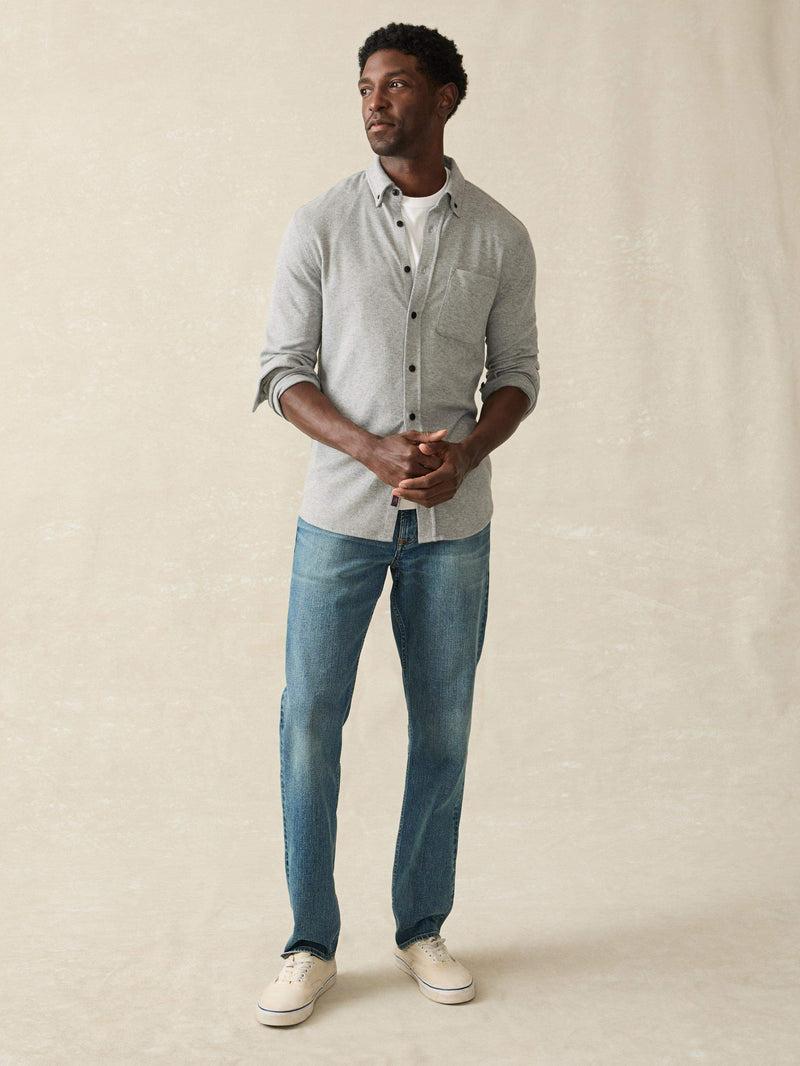 Legend™ Sweater Shirt (Single Pocket) - Fossil Grey Twill Product Image