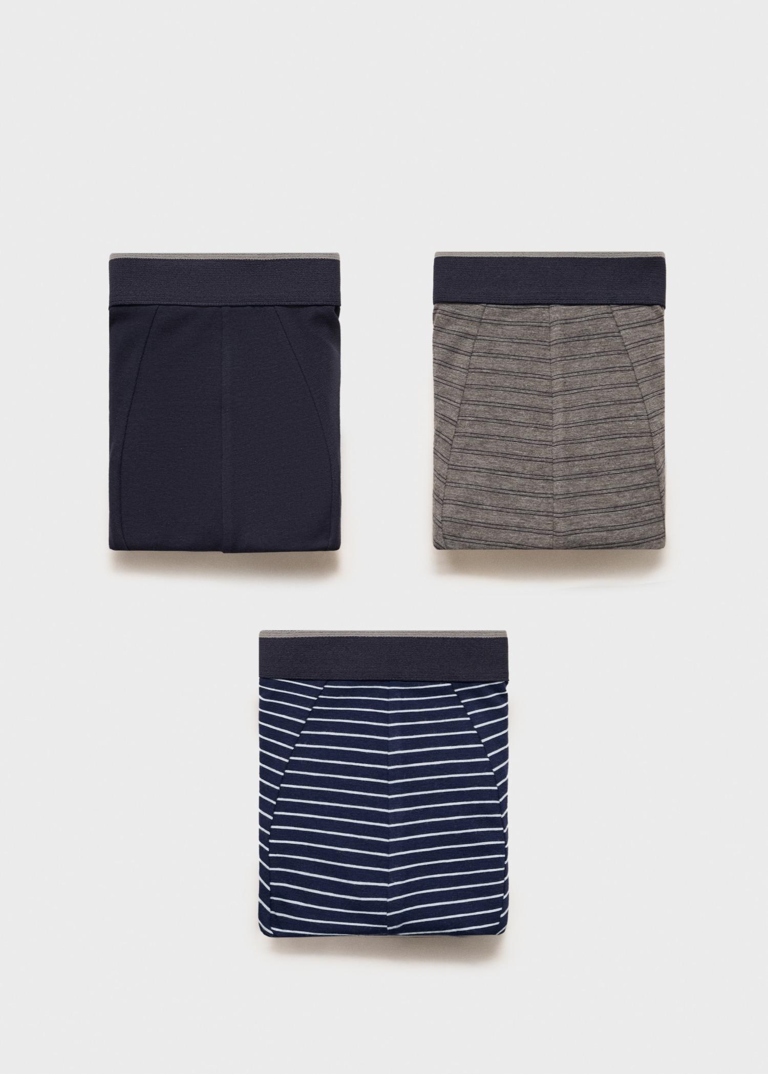 3-pack combined briefs - Men | MANGO USA Product Image