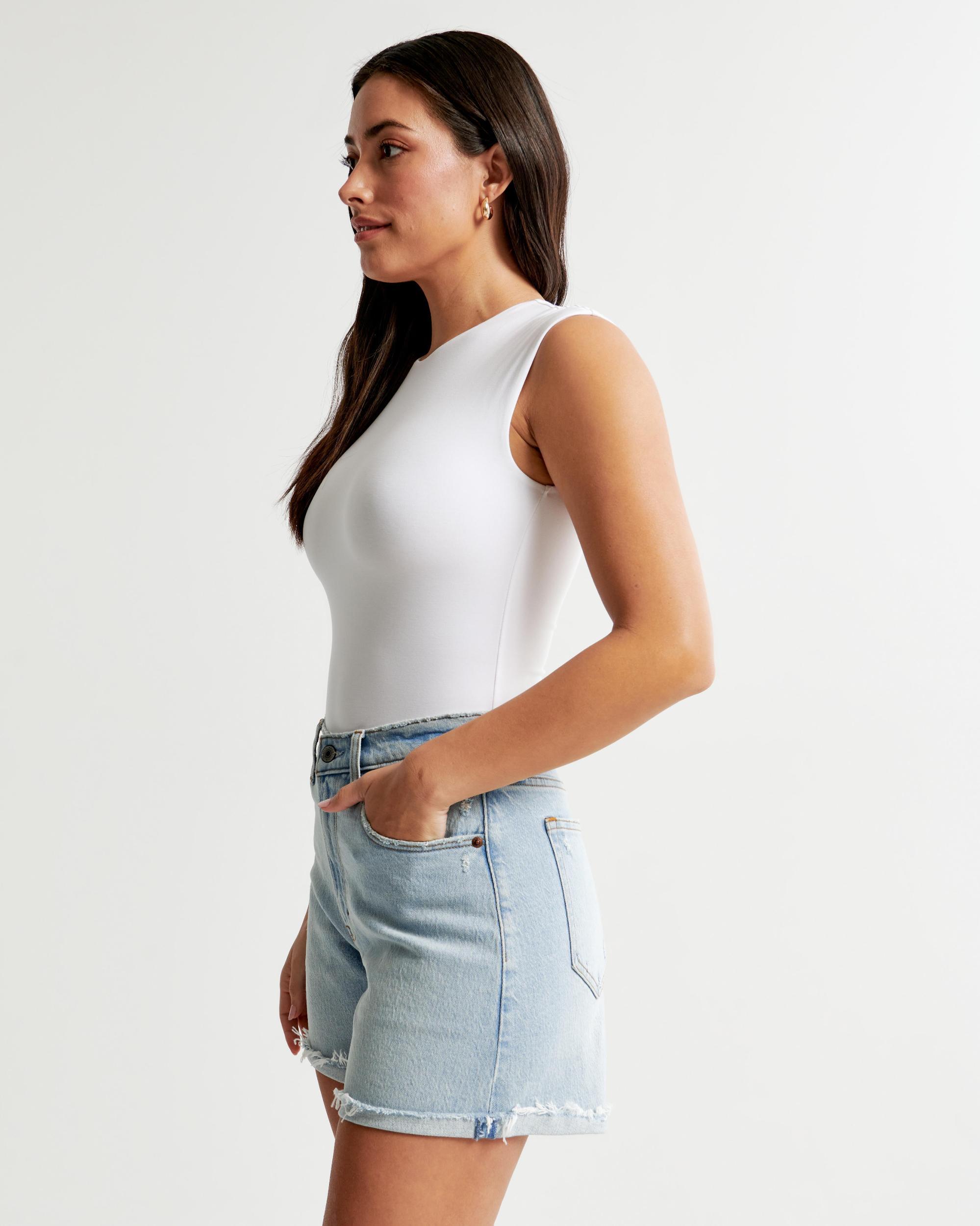 Curve Love High Rise Dad Short Product Image